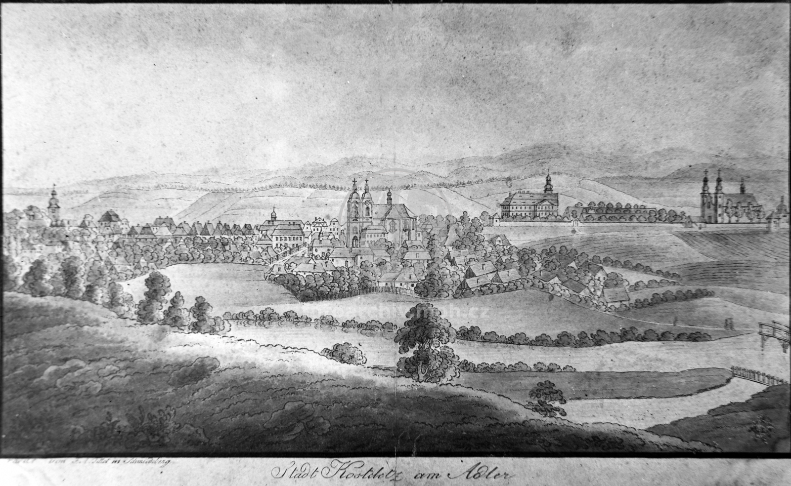 Negativ - Gittlův Kostelec, 1773-77