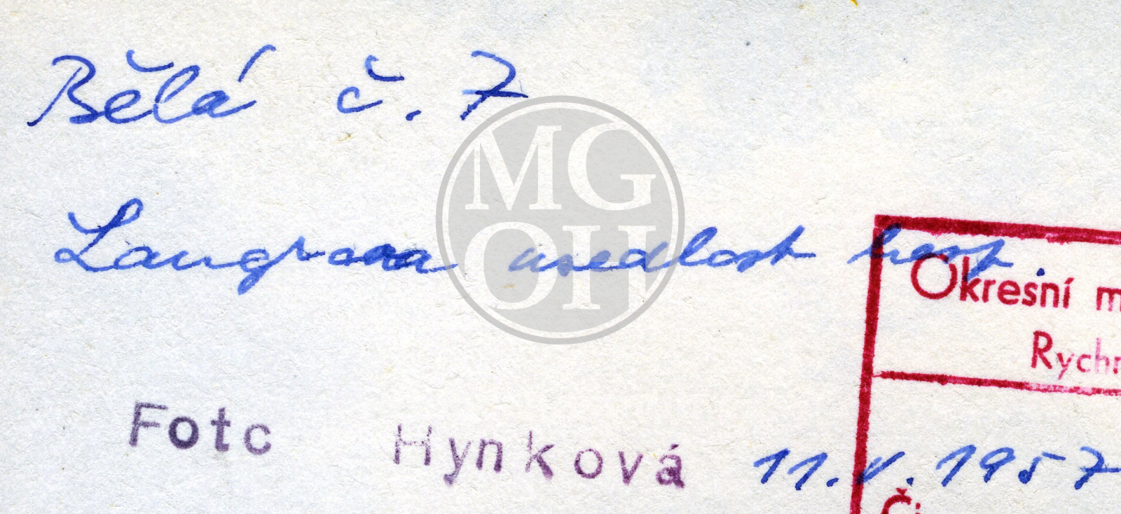 Fotografie - Dům čp. 7 - Langrovi