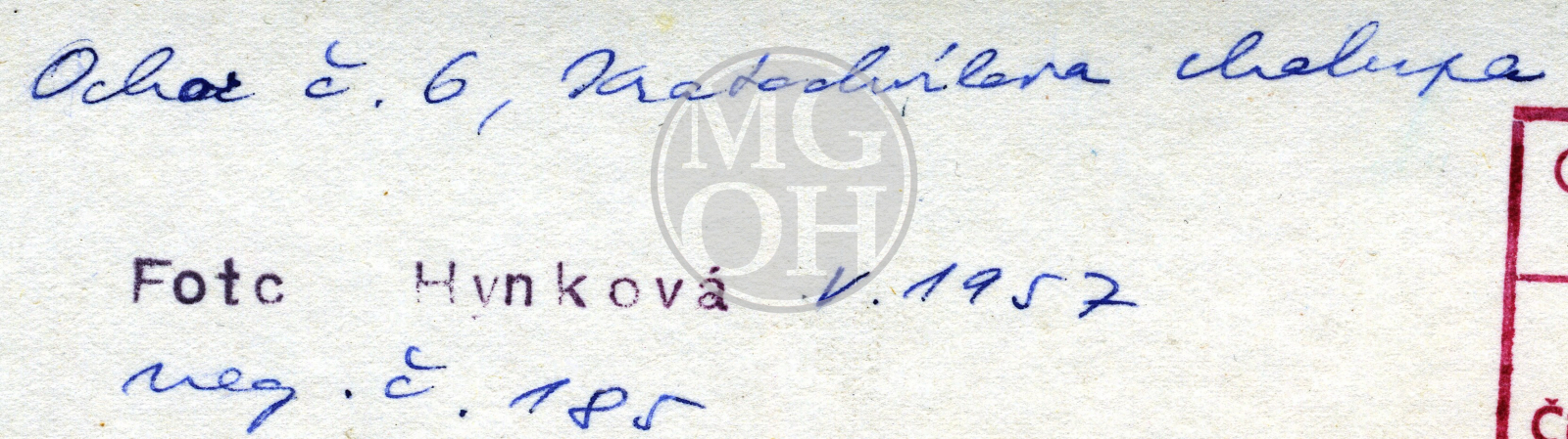 Fotografie - Ochoz čp. 6, dřevěná obílená chalupa