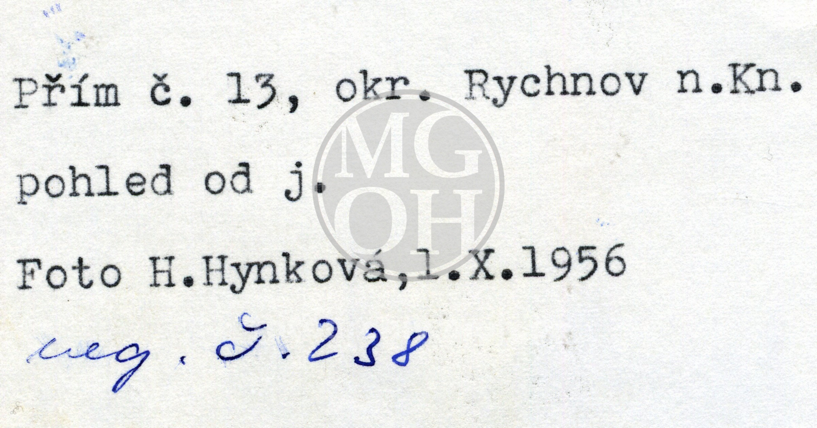 Fotografie - Dřevěná chalupa čp. 13, kryt eternit