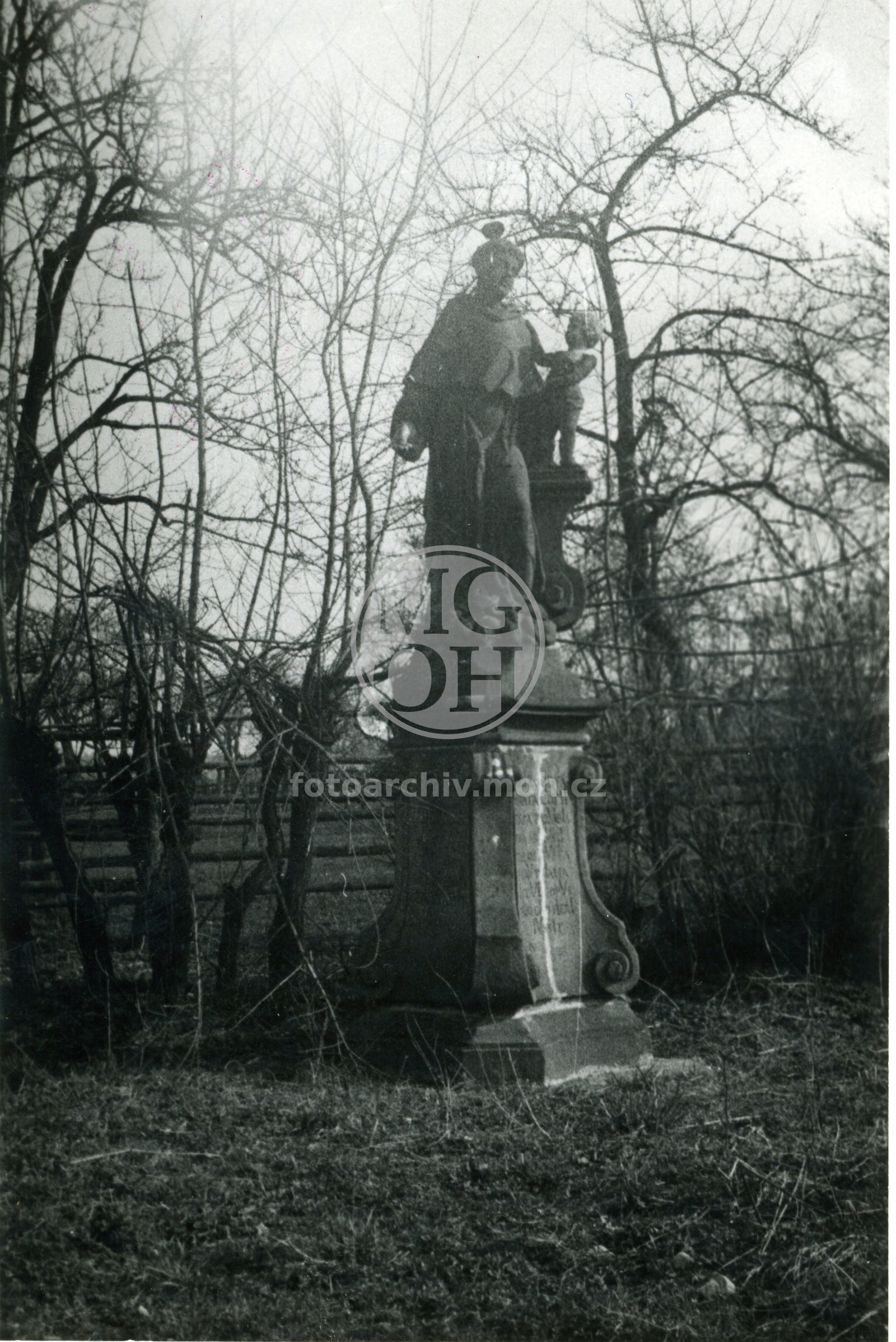 Fotografie - Socha sv. Antonína u Štěpnice