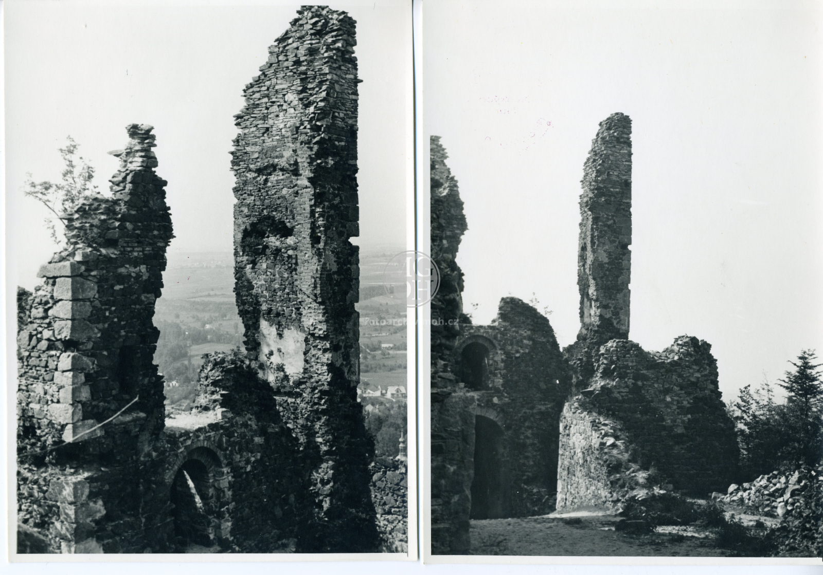 Fotografie - Zříceniny hradu