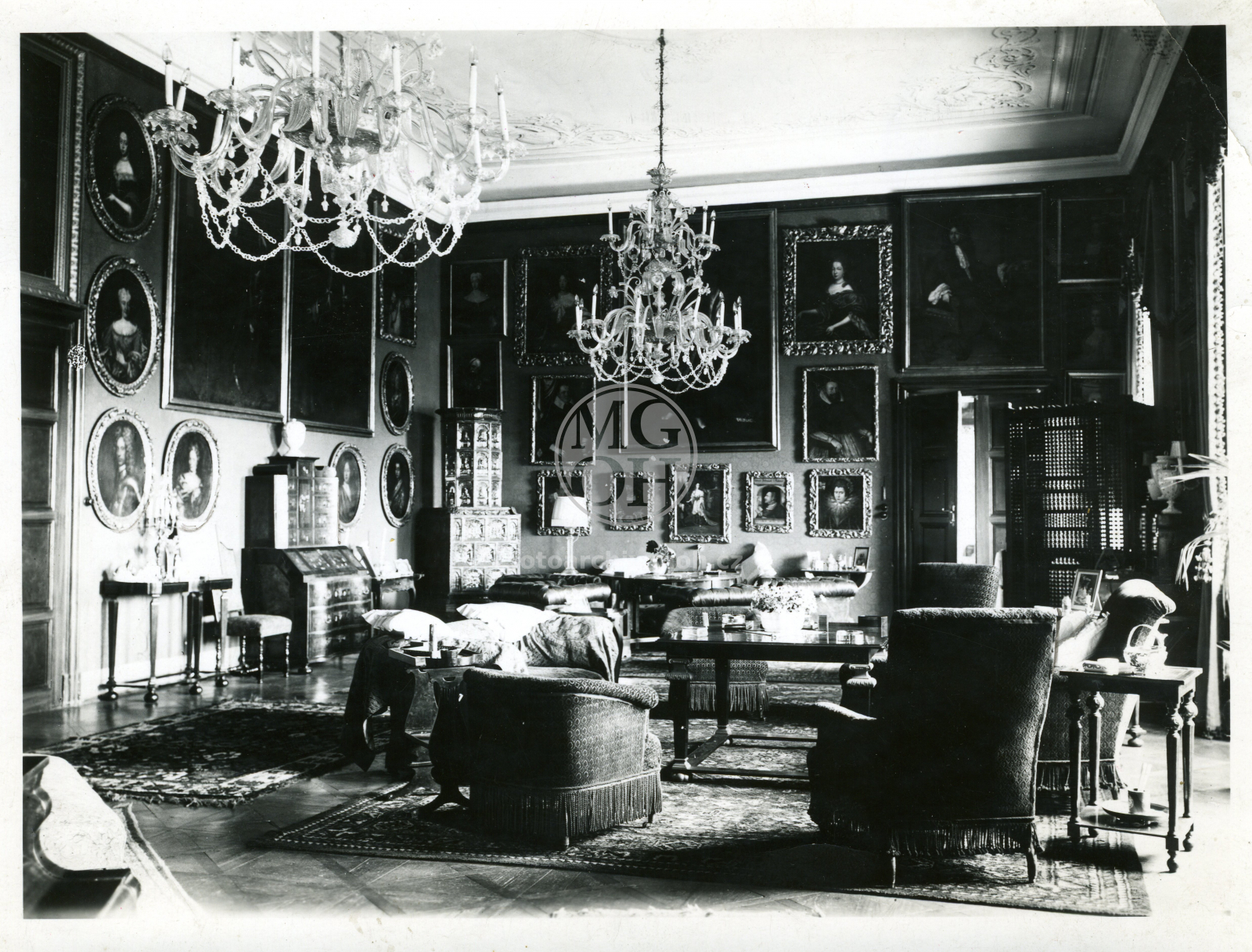 Fotografie - Galerie předků v Kolowratském zámku