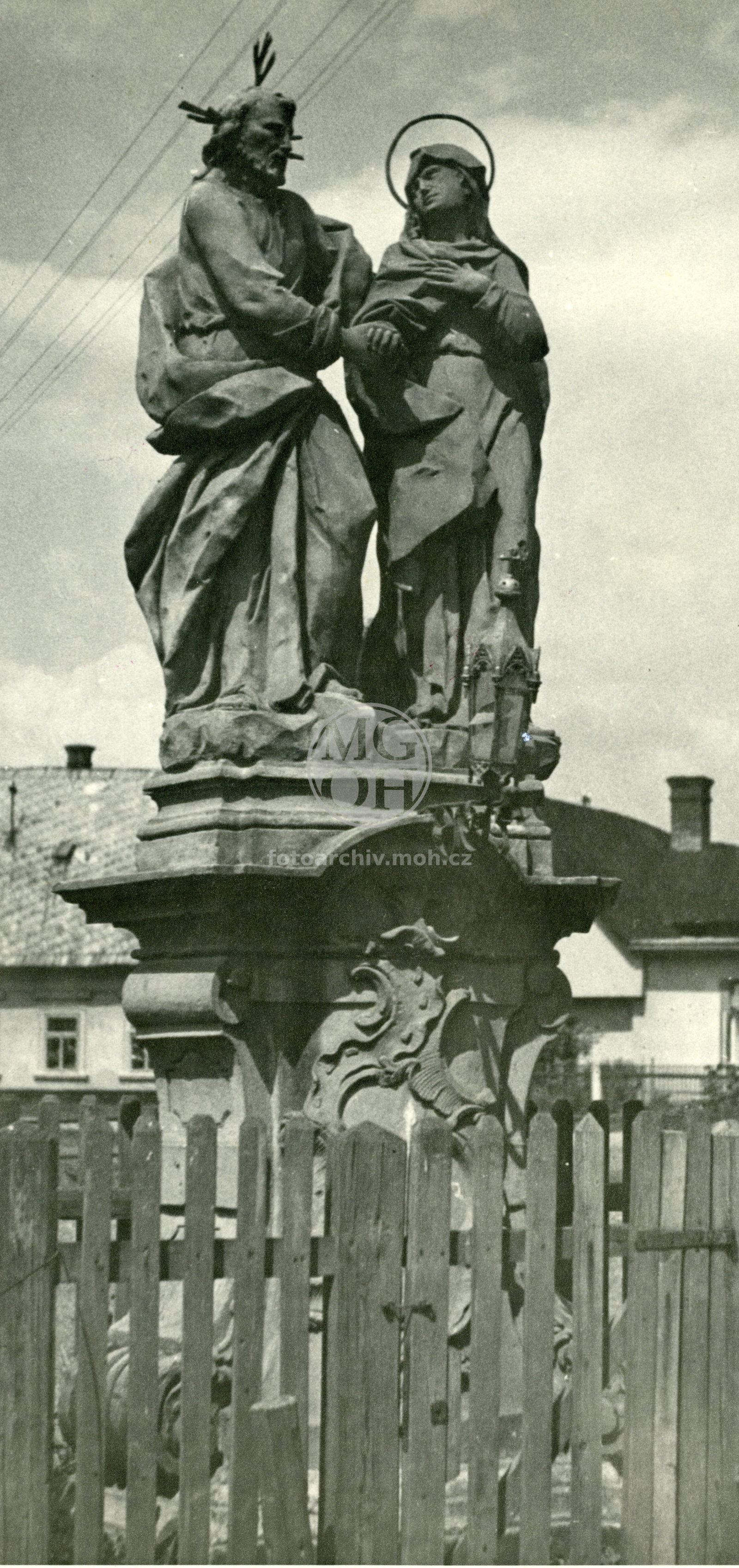 Fotografie - Barokní sousoší  Loučení Pána Ježíše
Osoba: Sv. ...