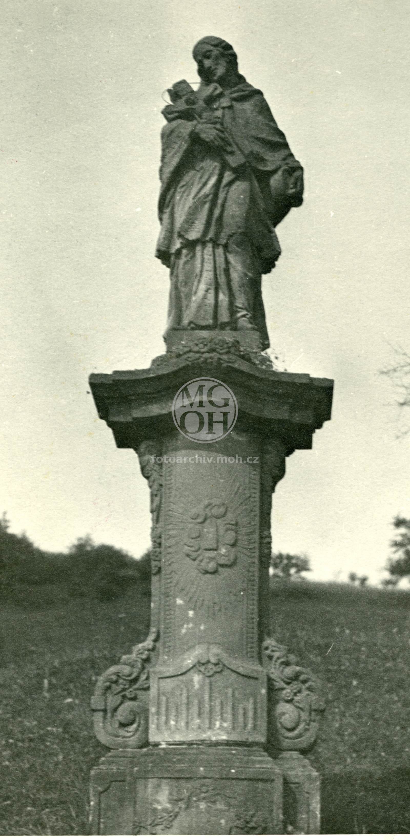 Fotografie - Socha sv. Jan Nepomucký - Malá Láň