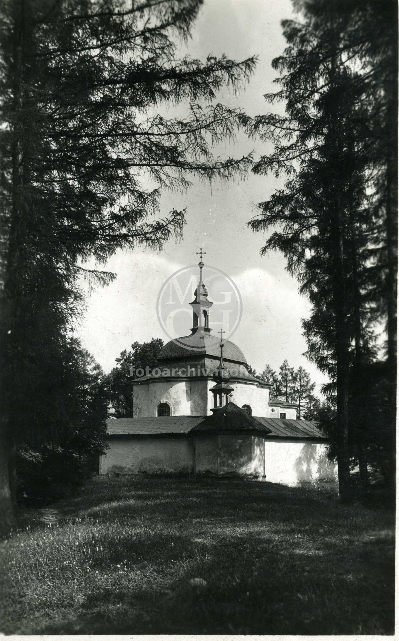 Dopisnice - Kaple na kopečku