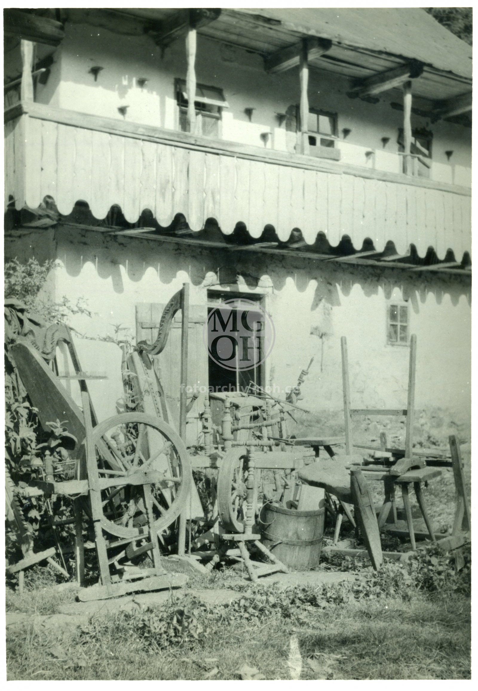 Fotografie - Staré hospodářské náčiní a nářadí