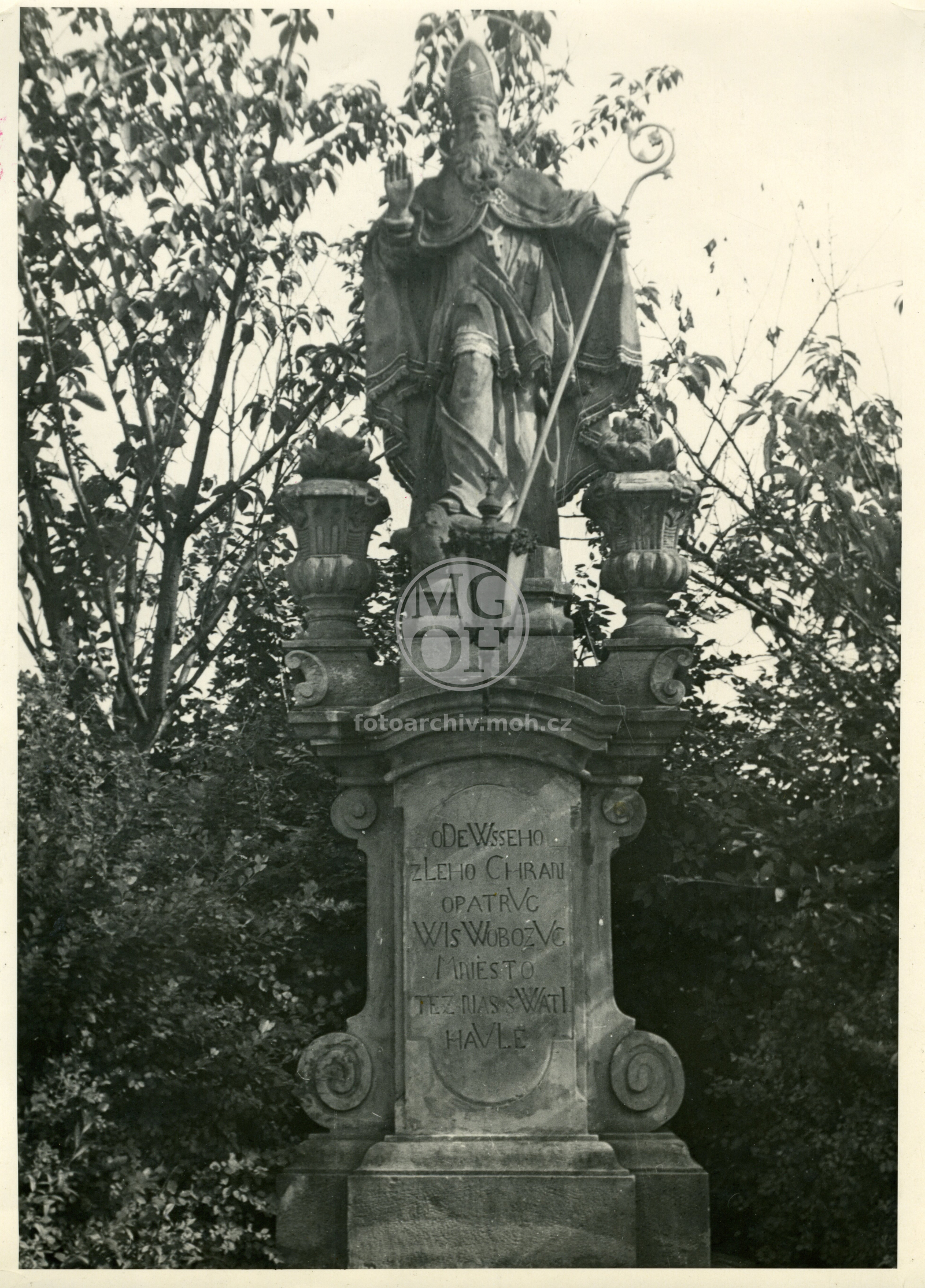 Fotografie - Socha sv. Havla