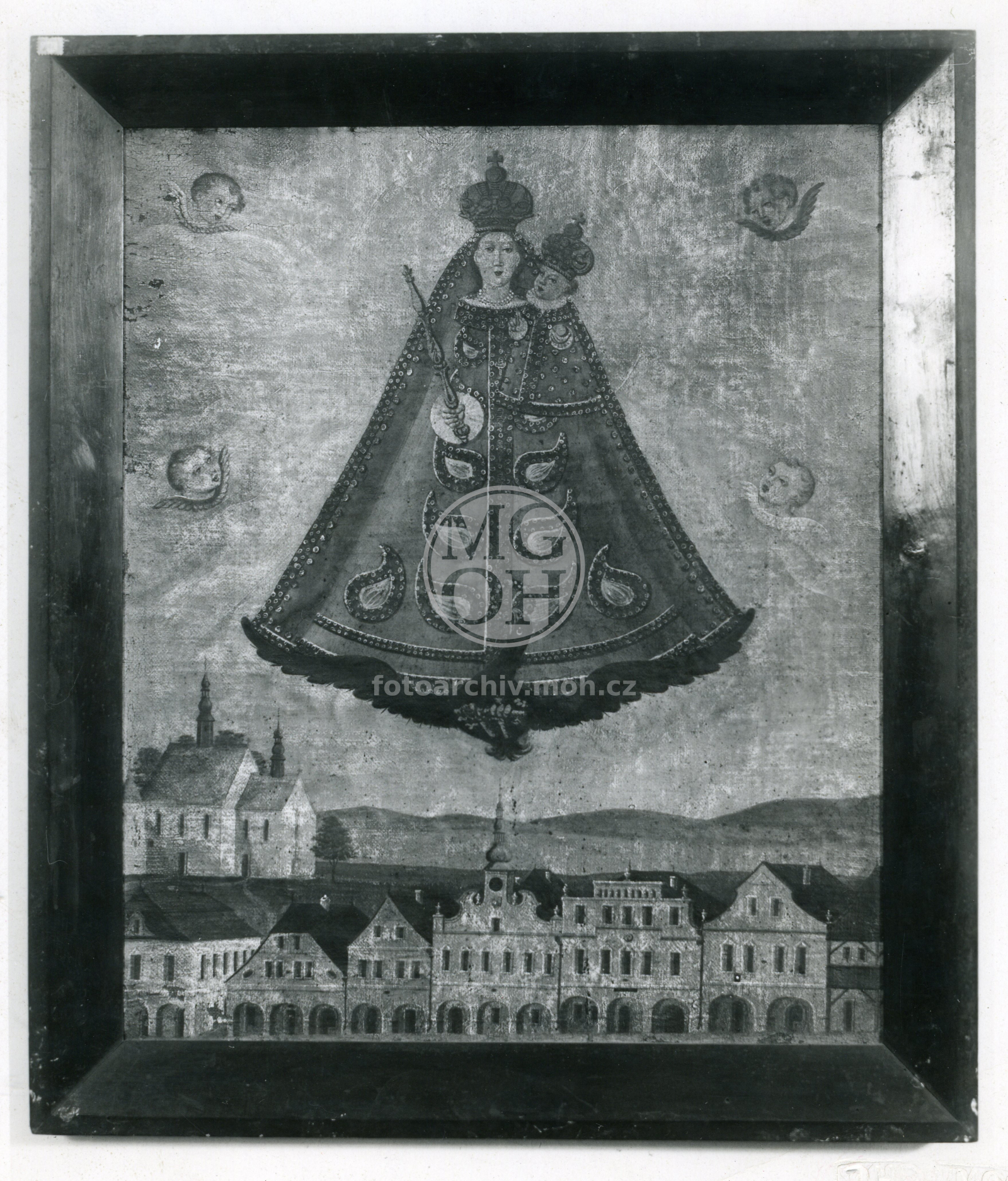 Fotografie - Obraz rychnovské madony