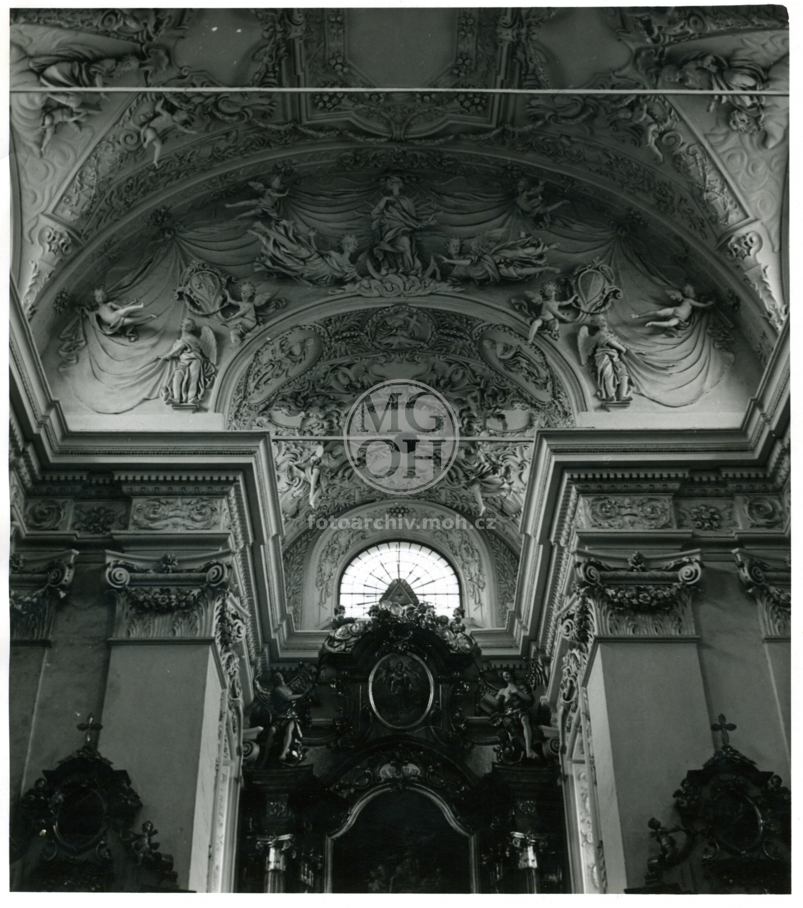 Fotografie - Kostela sv. Václava, interiér