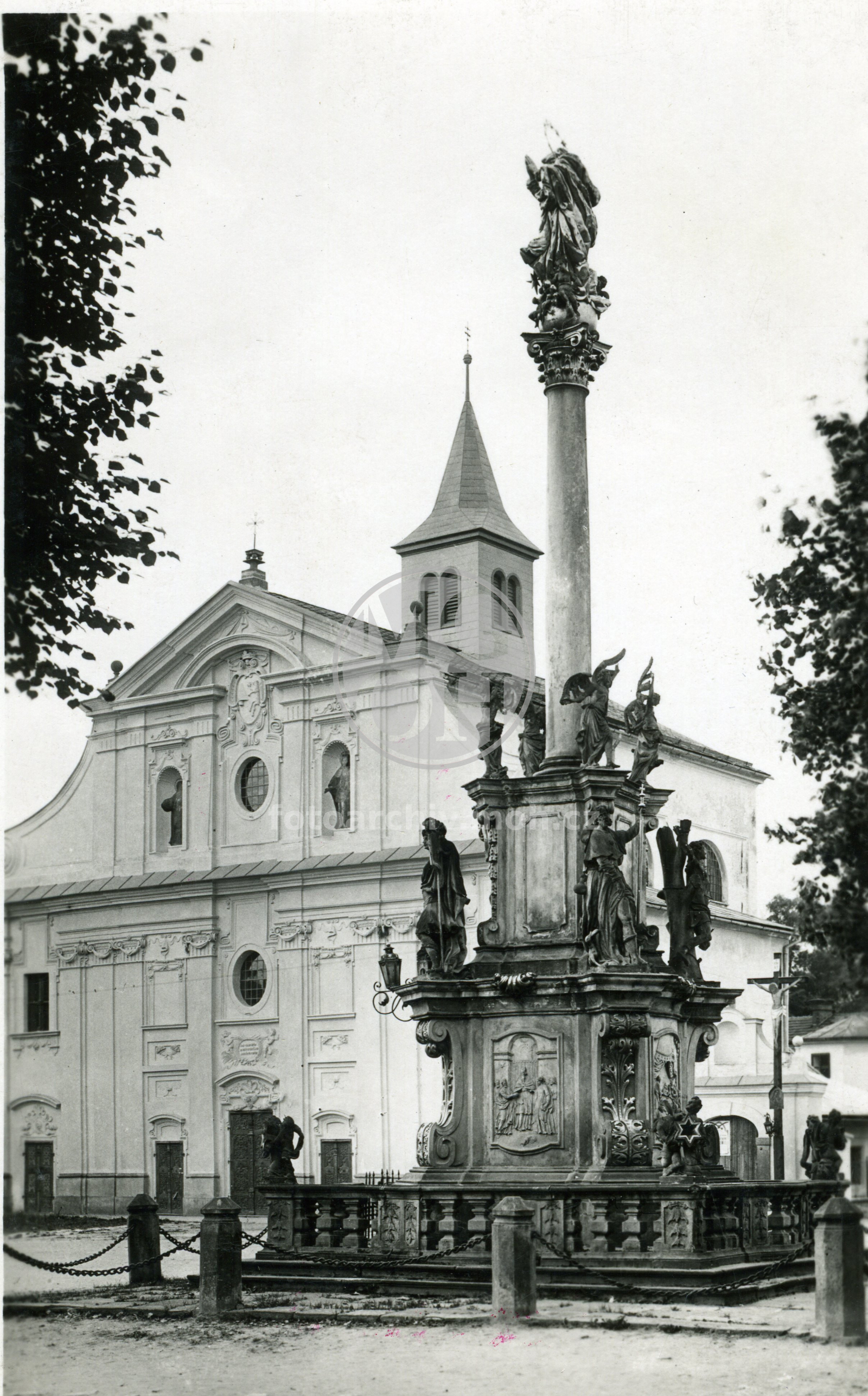 Dopisnice - Kostel sv. Václava