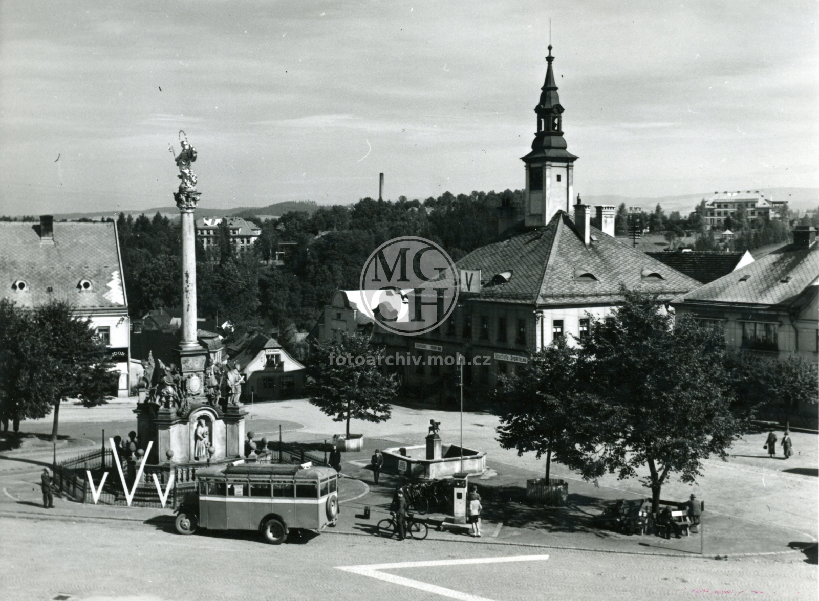 Fotografie - Náměstí - celkový pohled
