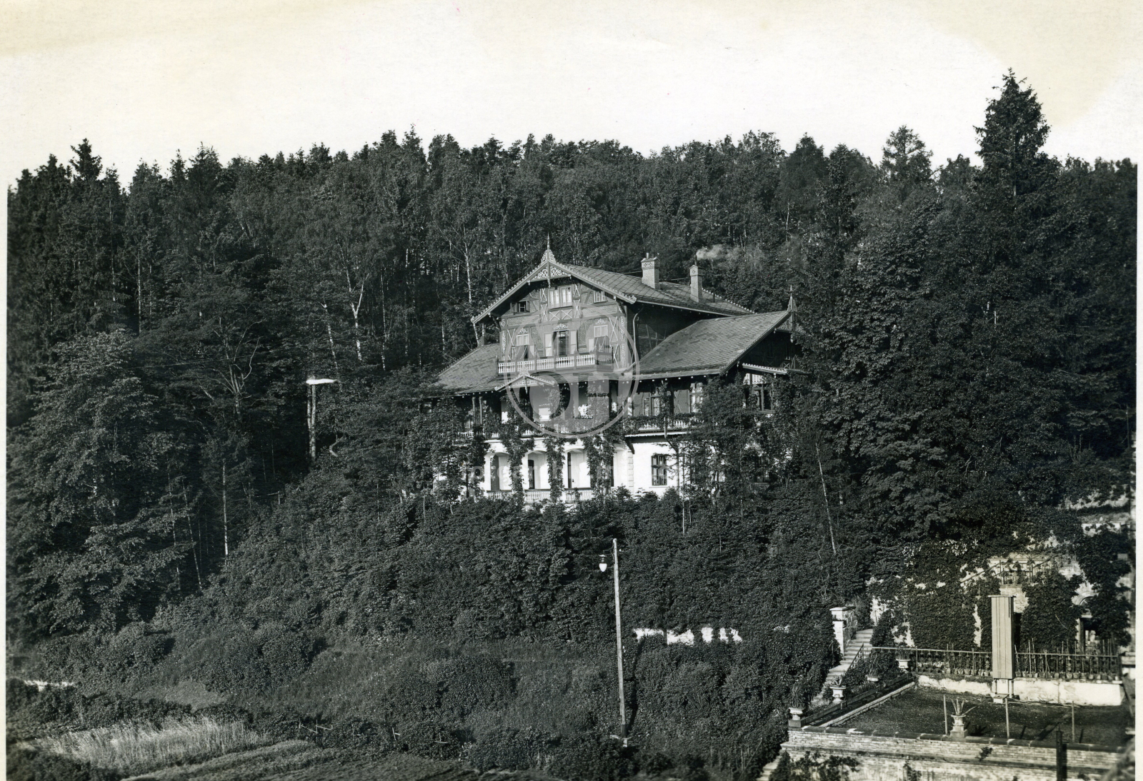 Fotografie - Vila firmy Vonwiller, celkový pohled