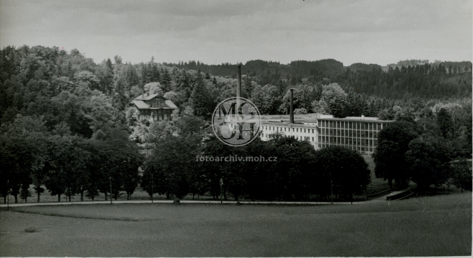 Fotografie - Továrna Vonwiller, celk. pohled