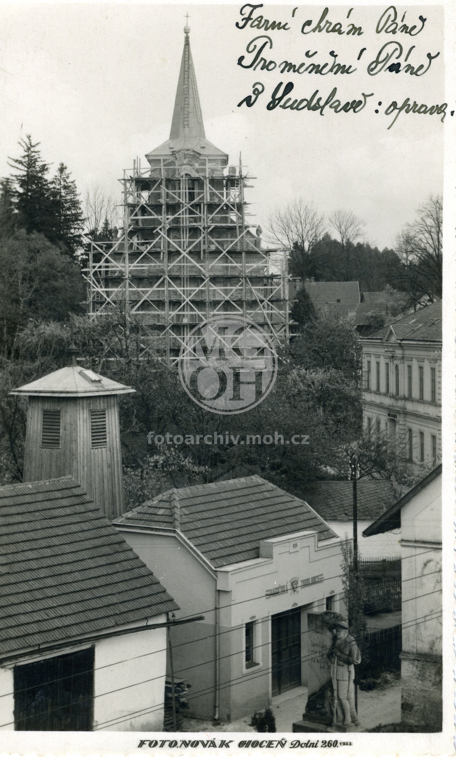 Fotografie - Chrám Proměnění Páně - oprava