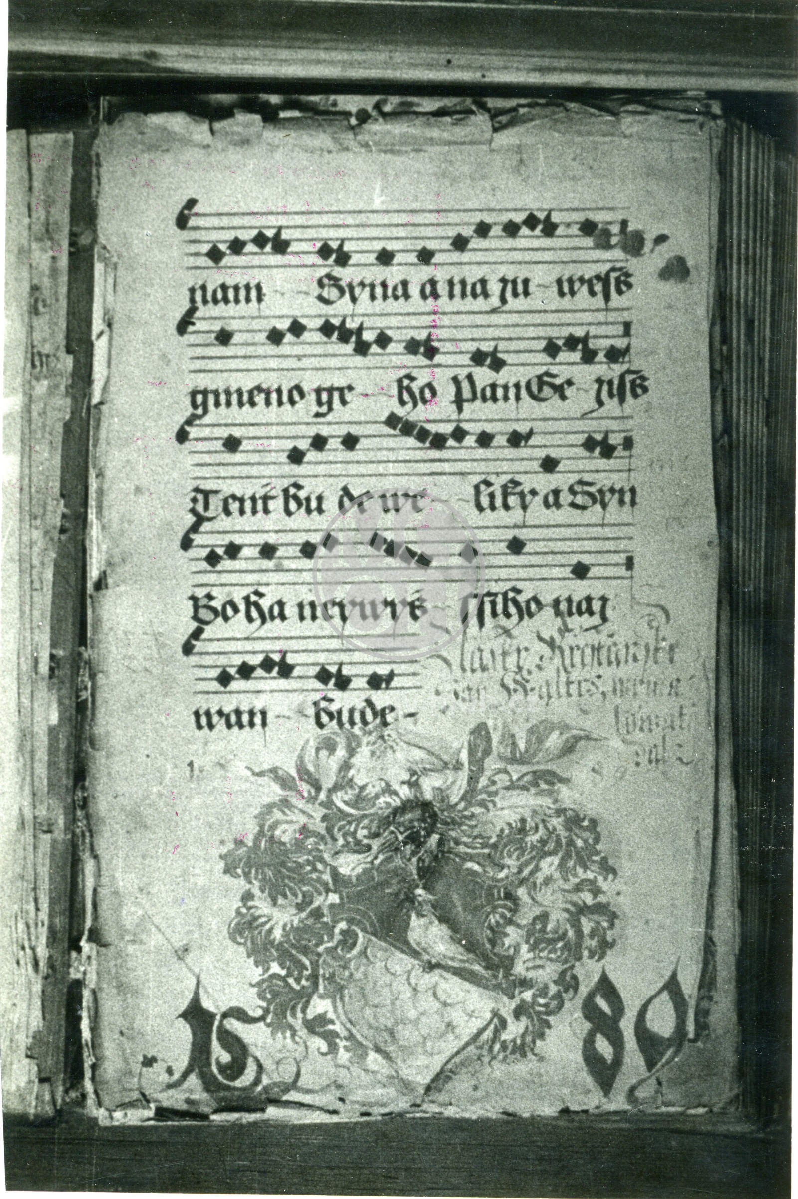 Fotografie - List kanc. Jan. Faltyse 1589