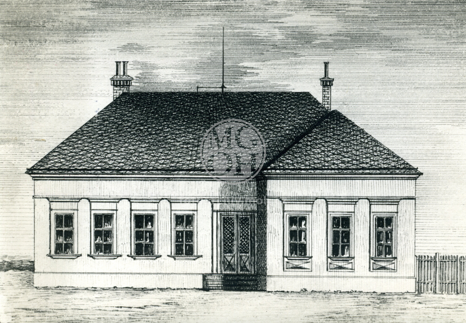 Fotografie - Empírová zděná škola