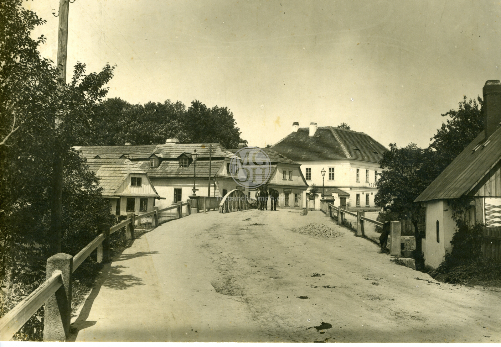 Fotografie - Most přes Kněžnu pod soudem