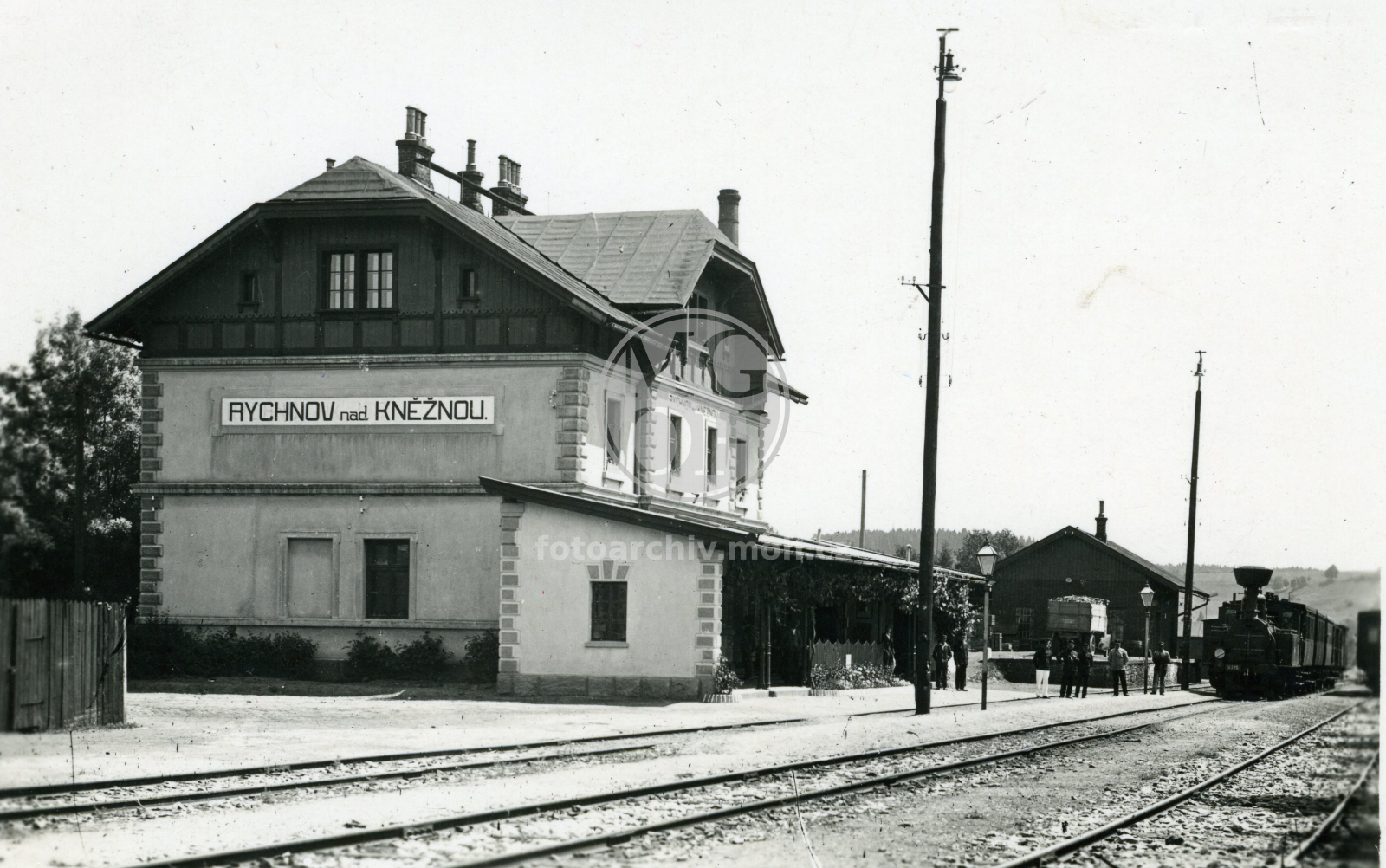 Fotografie - Železniční stanice