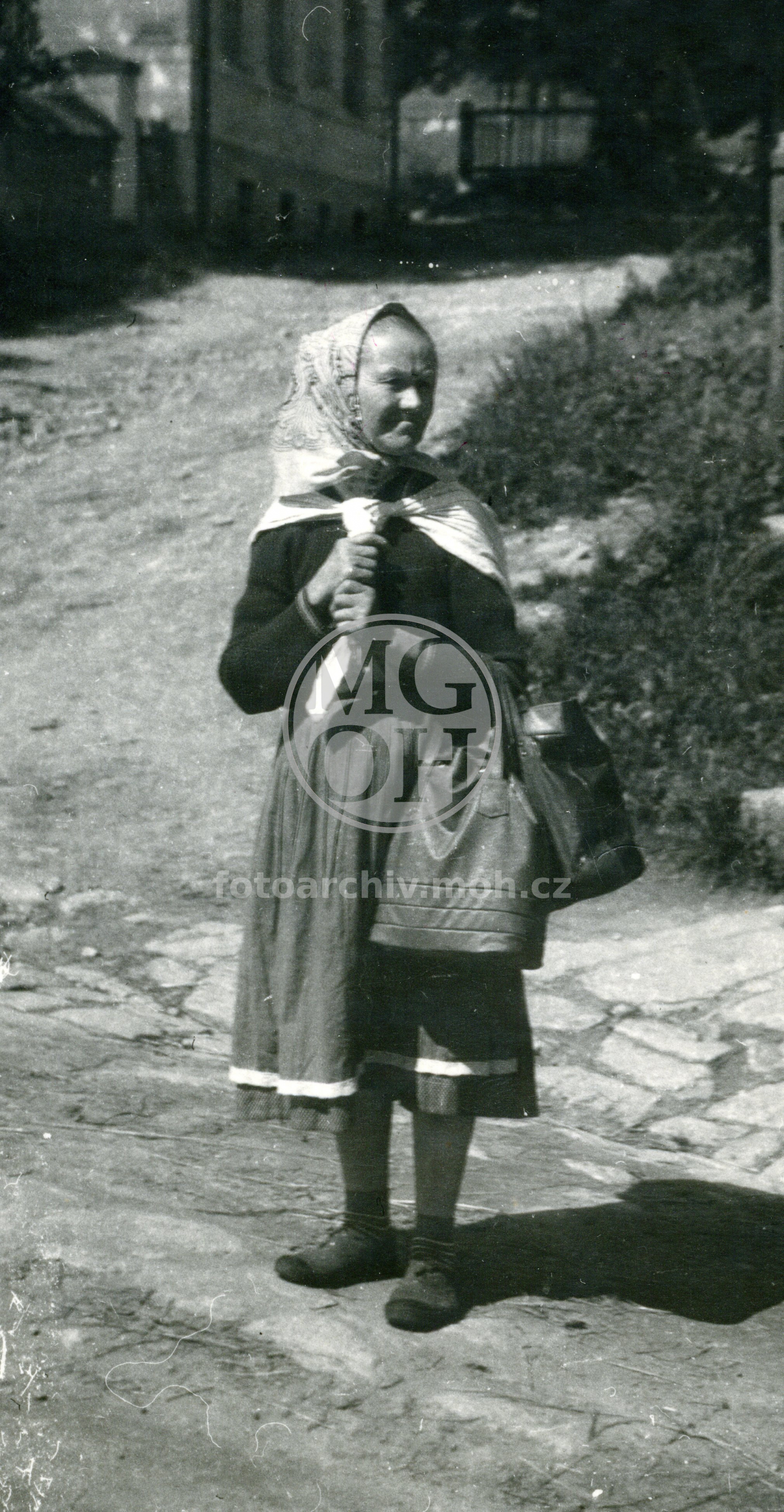 Fotografie - Slovenka jde s nákupem