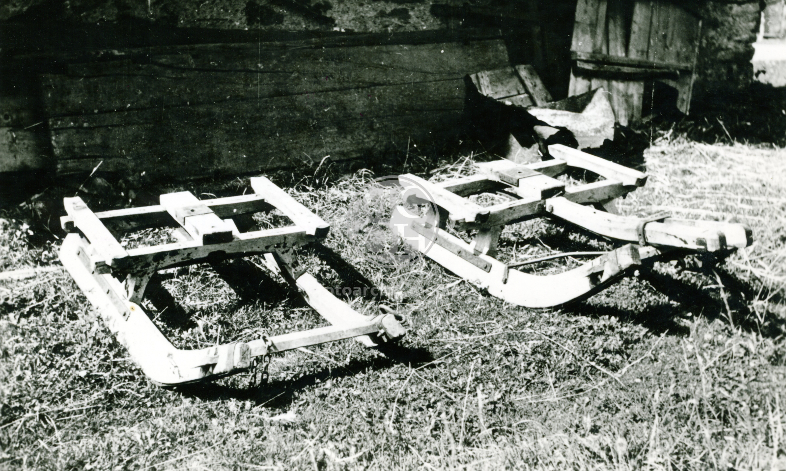 Fotografie - Dvoje saně