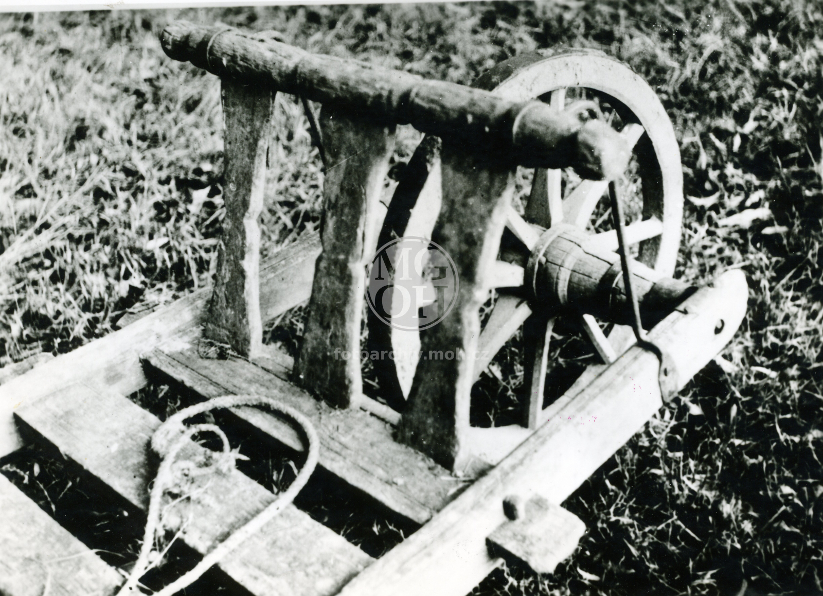 Fotografie - Trakař - detail