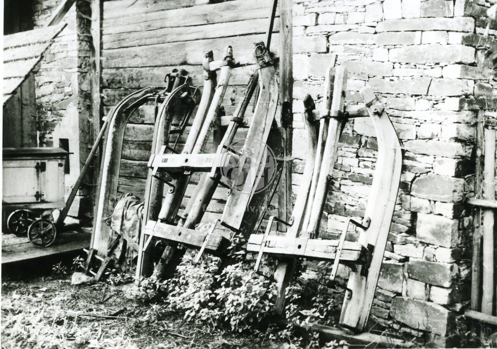 Fotografie - Různé typy saní