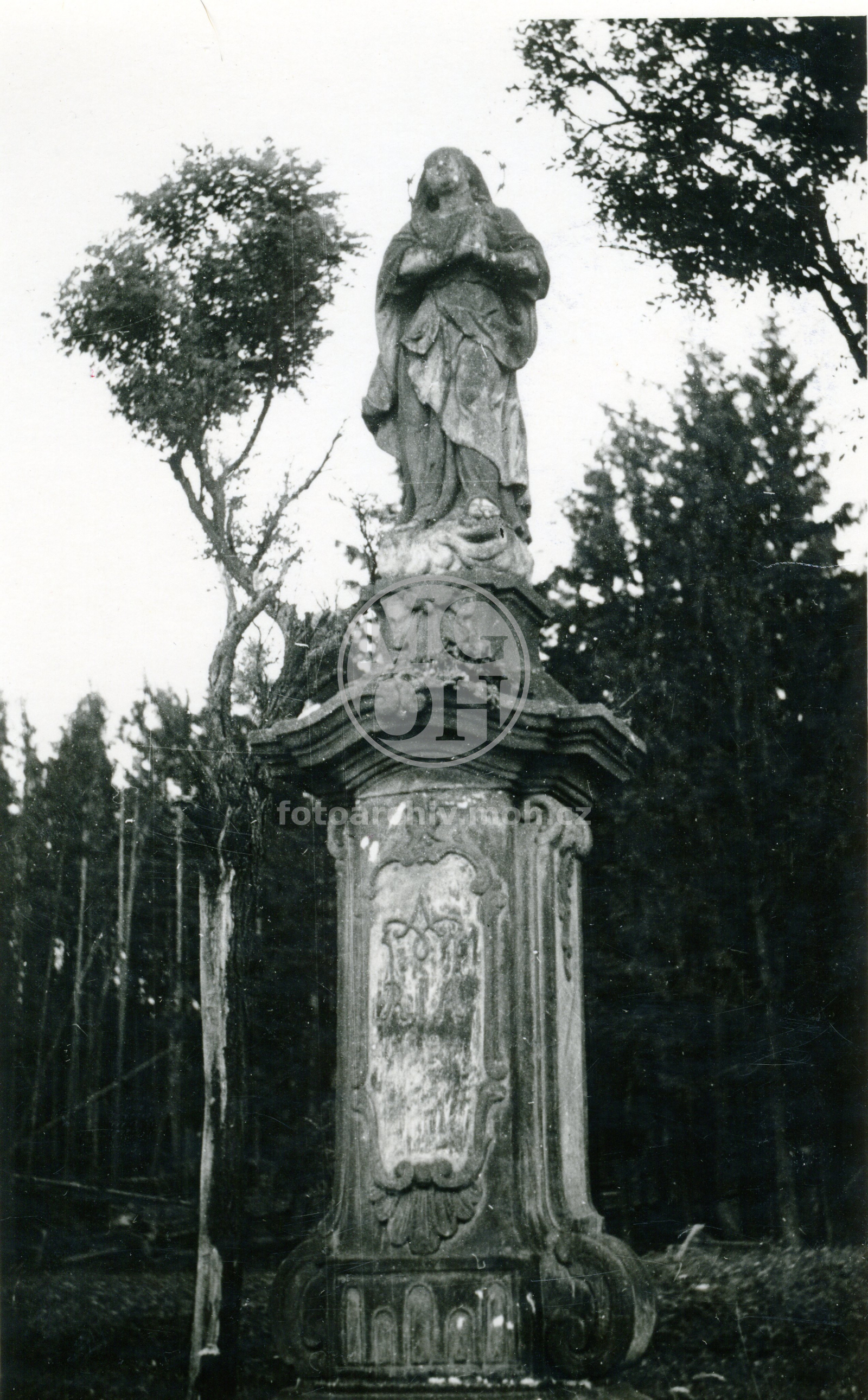 Fotografie - Plastika P. Marie