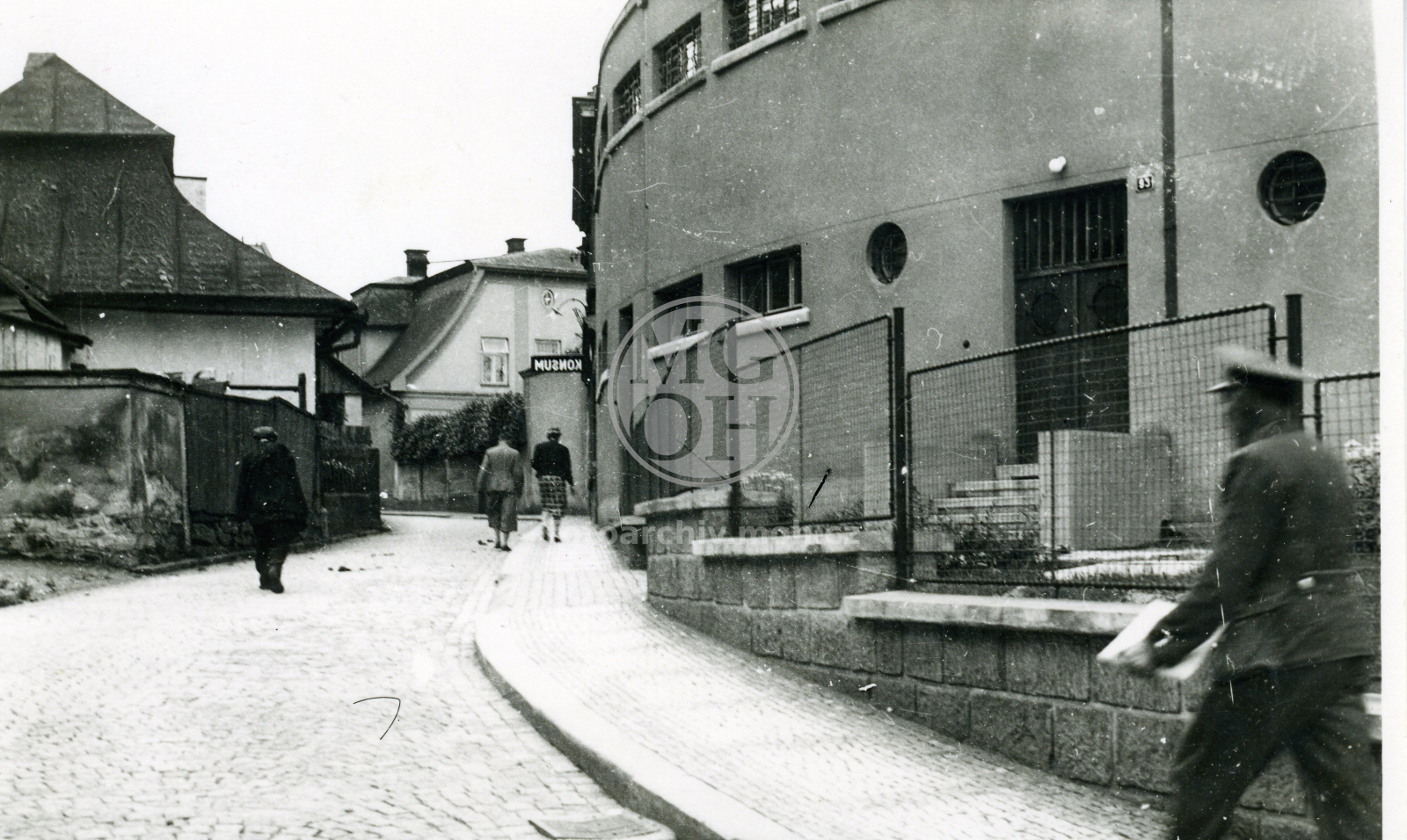 Fotografie - Hradební ulice u Okr. soudu