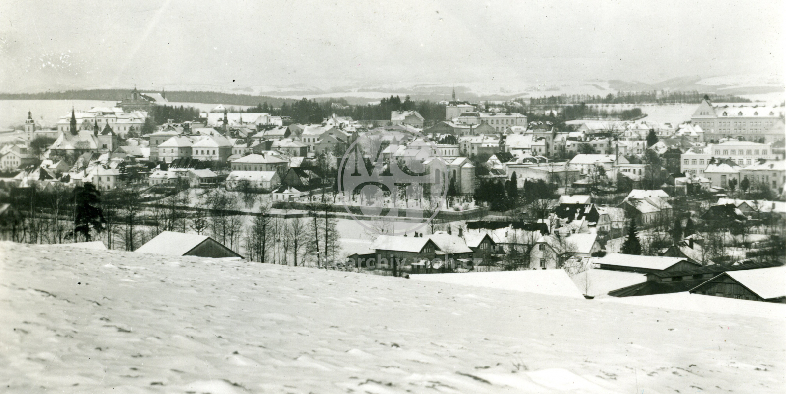 Fotografie - Pohled od cihelny na město