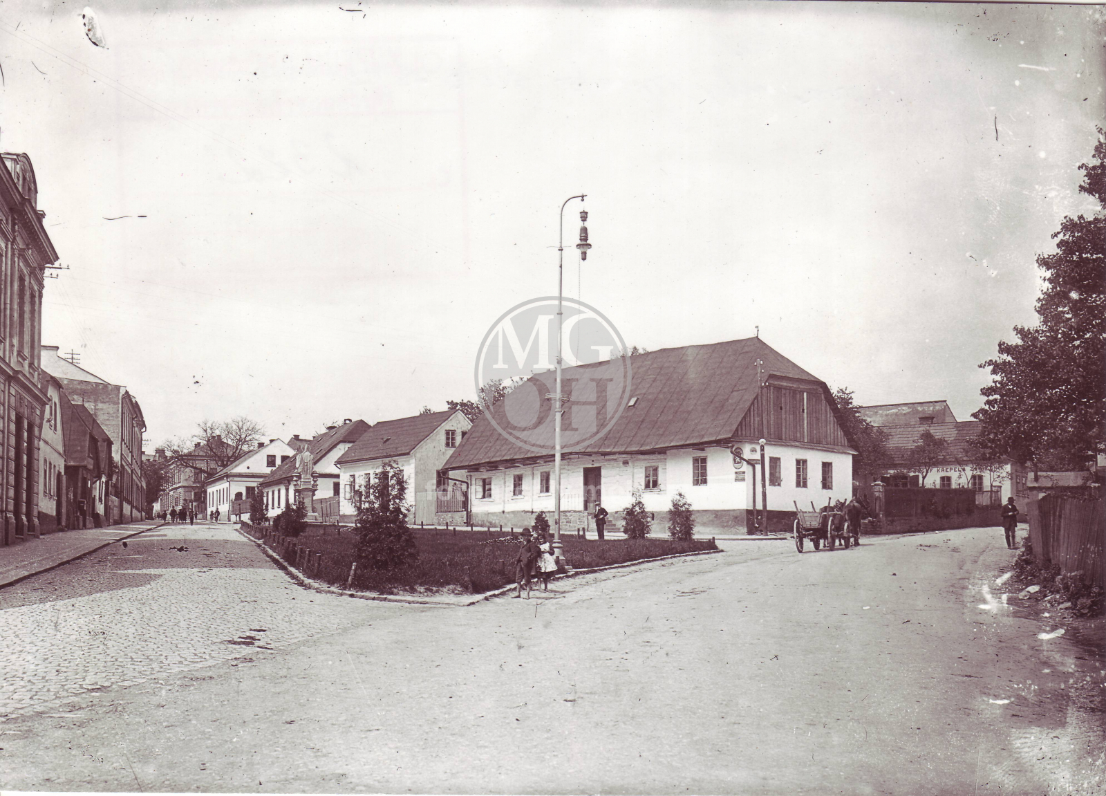 Fotografie - Havlíčkova ulice (později ONV, nyní Městský úřad)