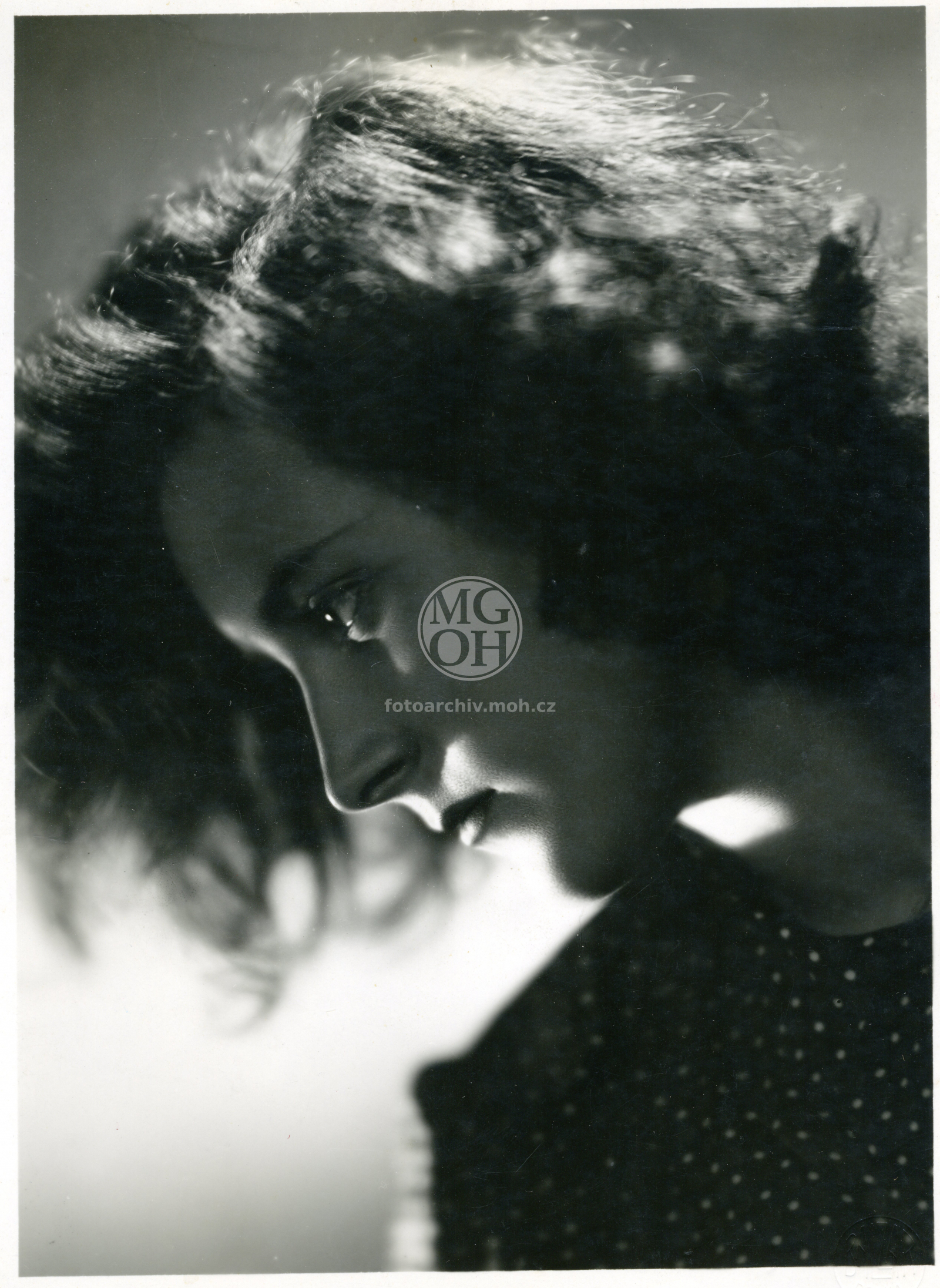 Fotografie - Herečka 
Osoba: Šofrová-Borovcová Lída