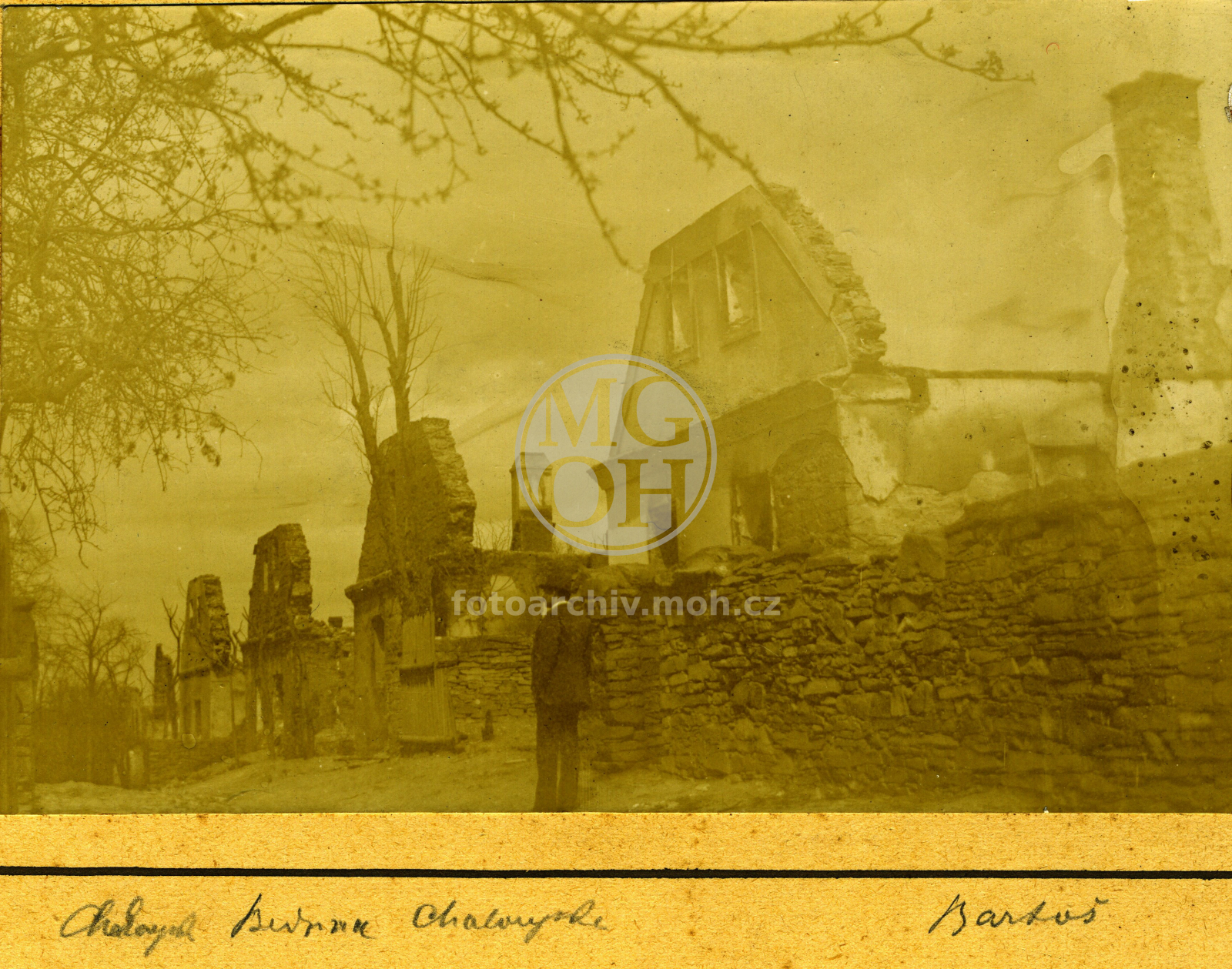 Fotografie - Požár na Skále