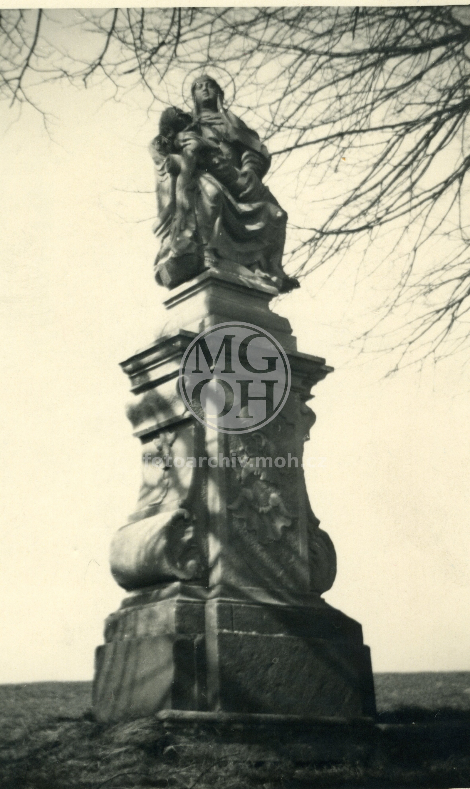 Fotografie - Pieta - barokní socha