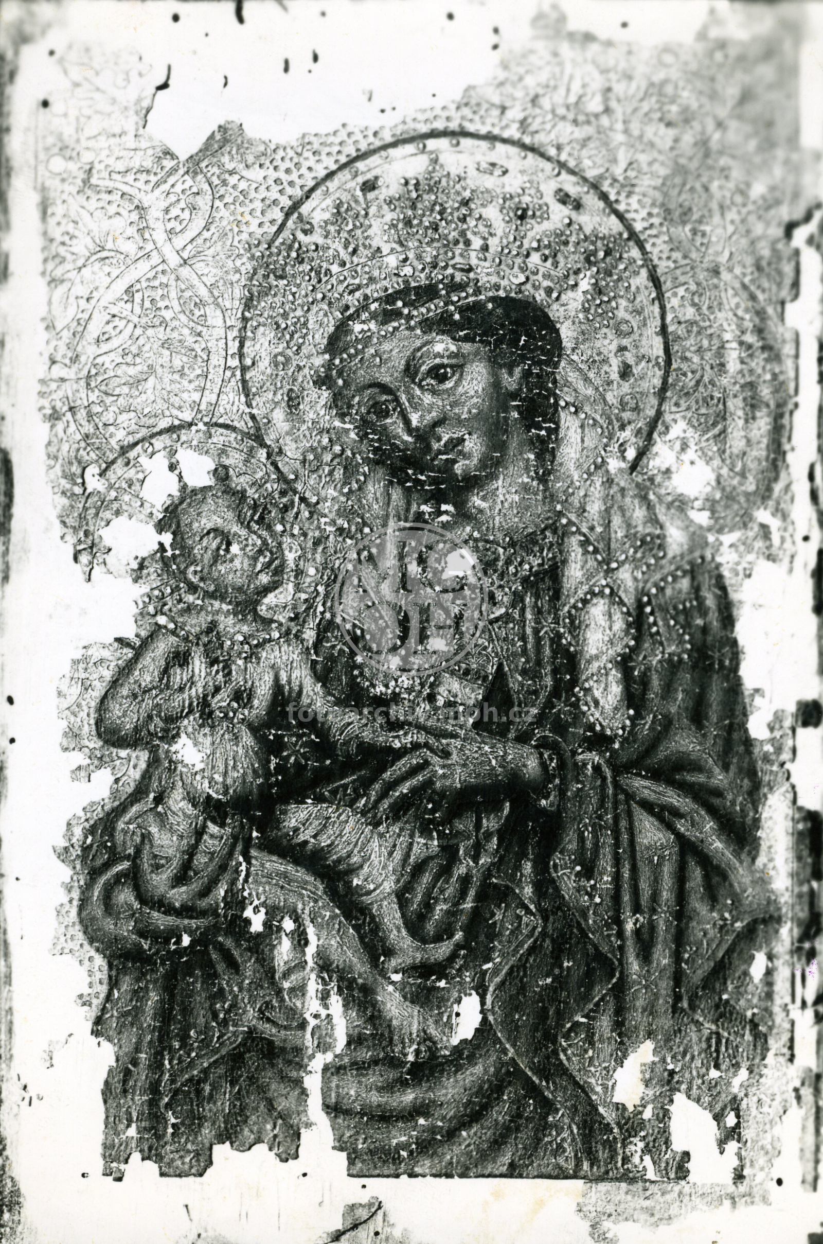 Fotografie - Got. madona - obraz