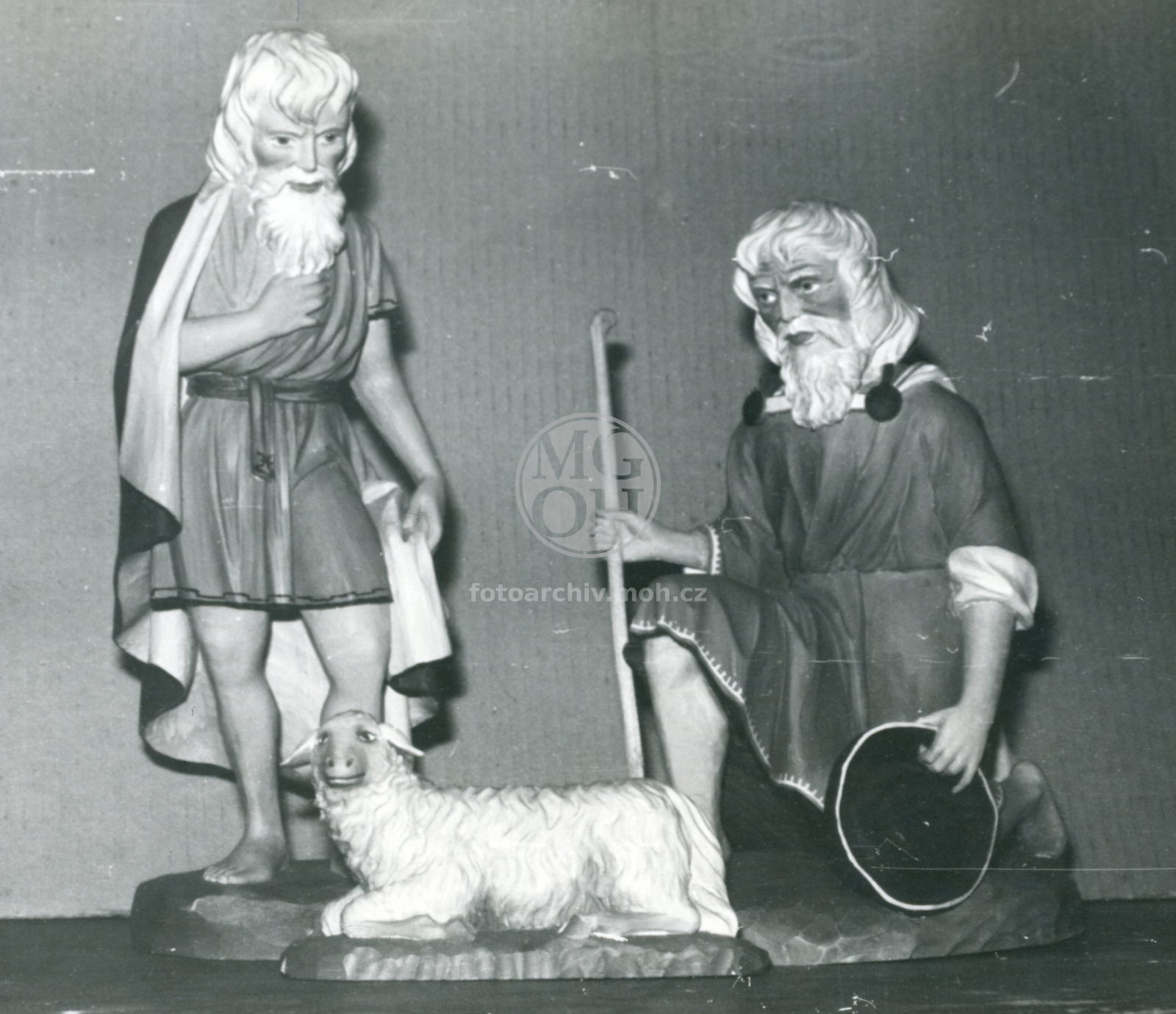 Fotografie - Figurky z betlému Jos. Čtvrtečky