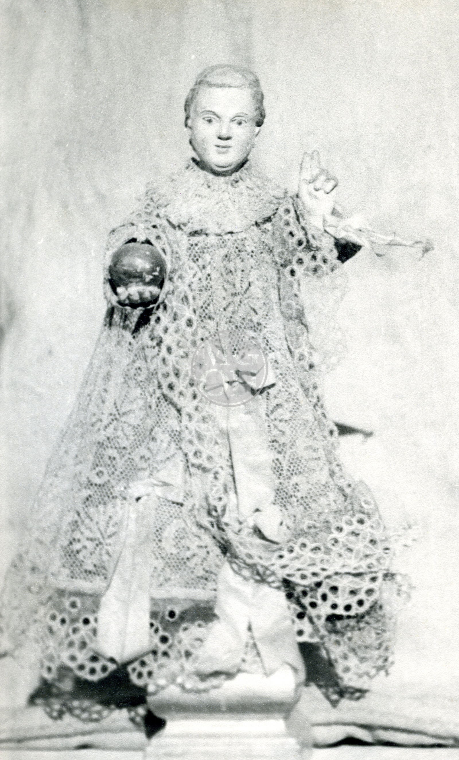 Fotografie - Soška milost. pr. jezulátka, autor nezn. (19. stol. )