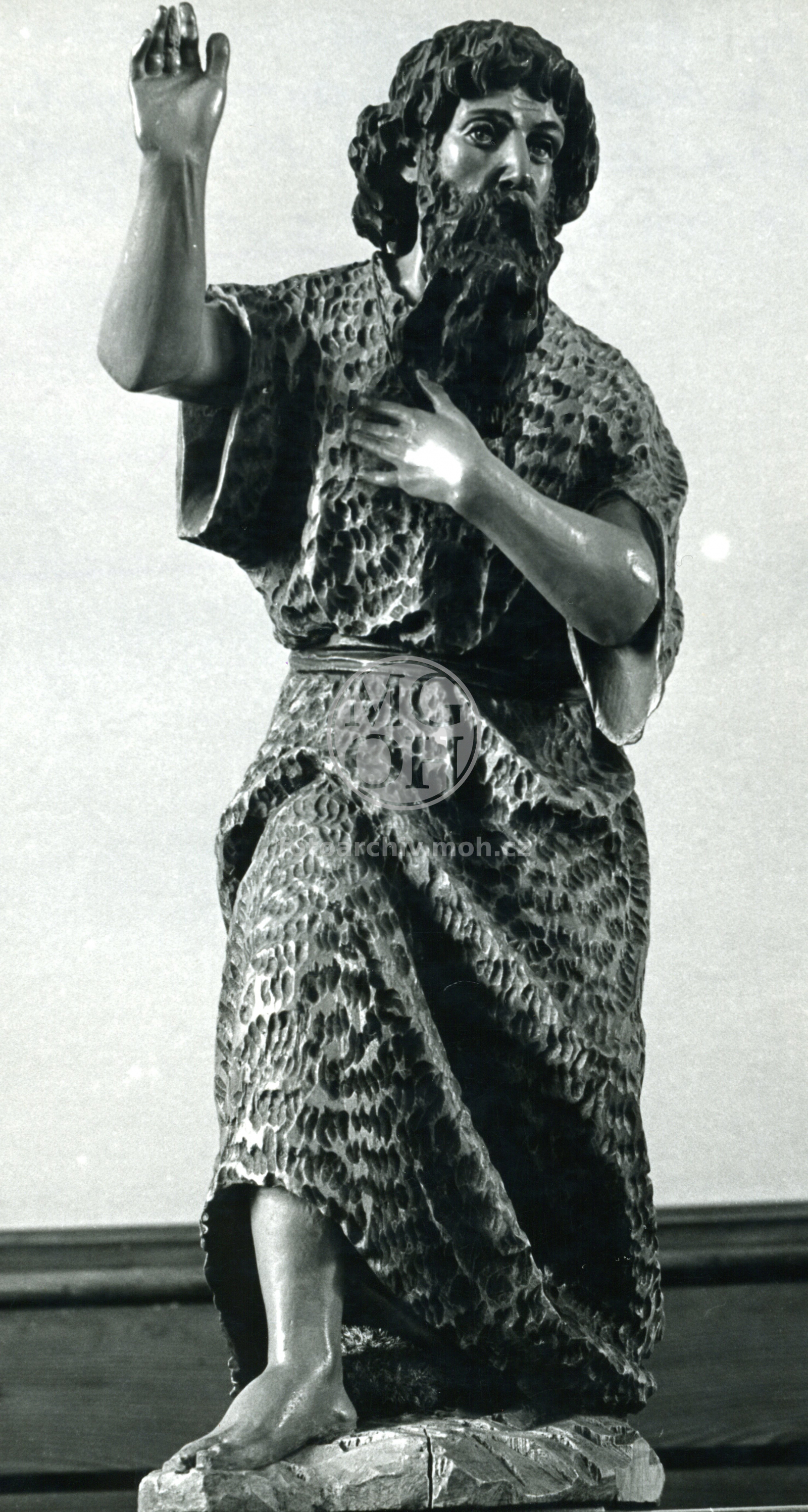 Fotografie - Zbytek betlému nezn. autora ( 2. pol. 19. stol. )