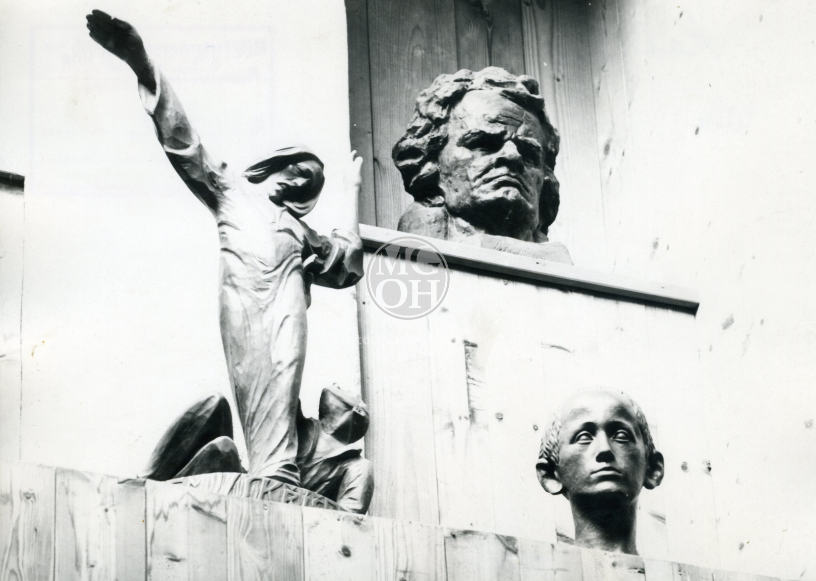 Fotografie - Pohled do ateliéru L. Kubíčka