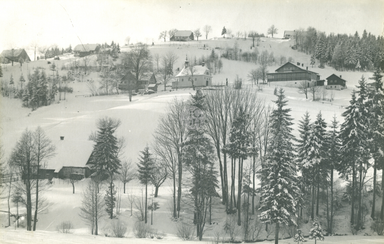 Fotografie - Pohled na Dříš a Zákoutí