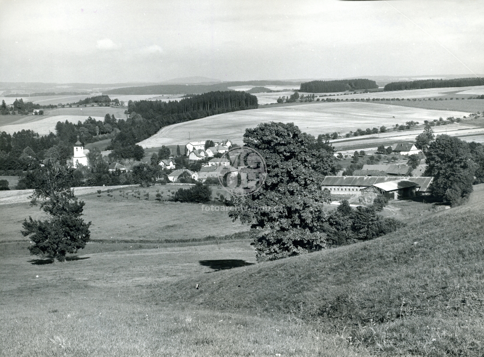 Fotografie - Pohled na obec
