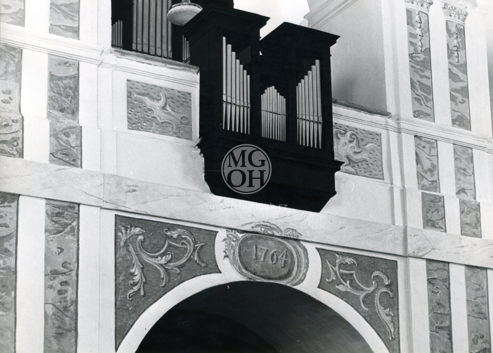 Fotografie - Kostel Sv. Bartoloměje - obnovené fresky