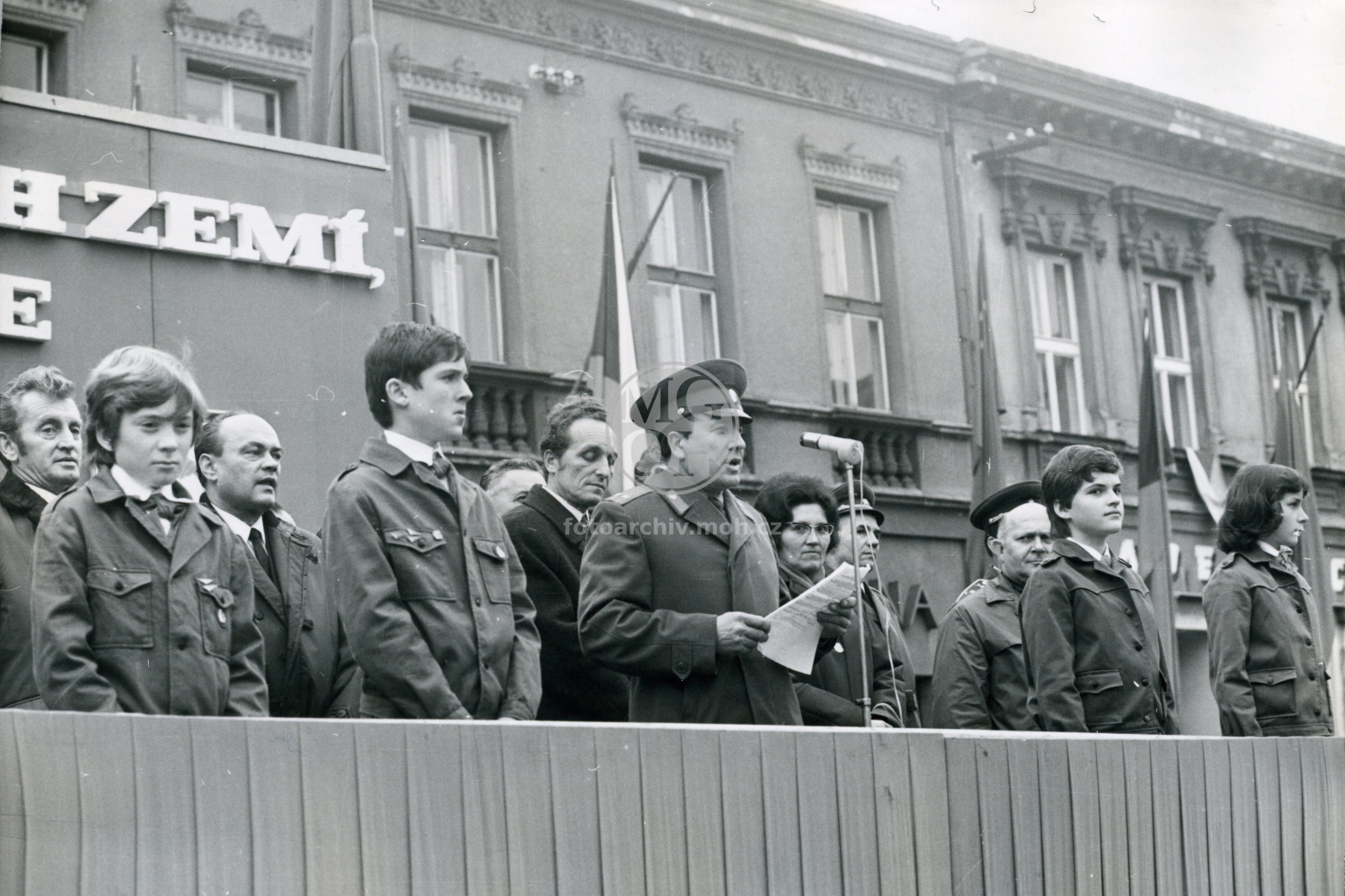 Fotografie - Manifestace na počest 55. výročí VŘSR