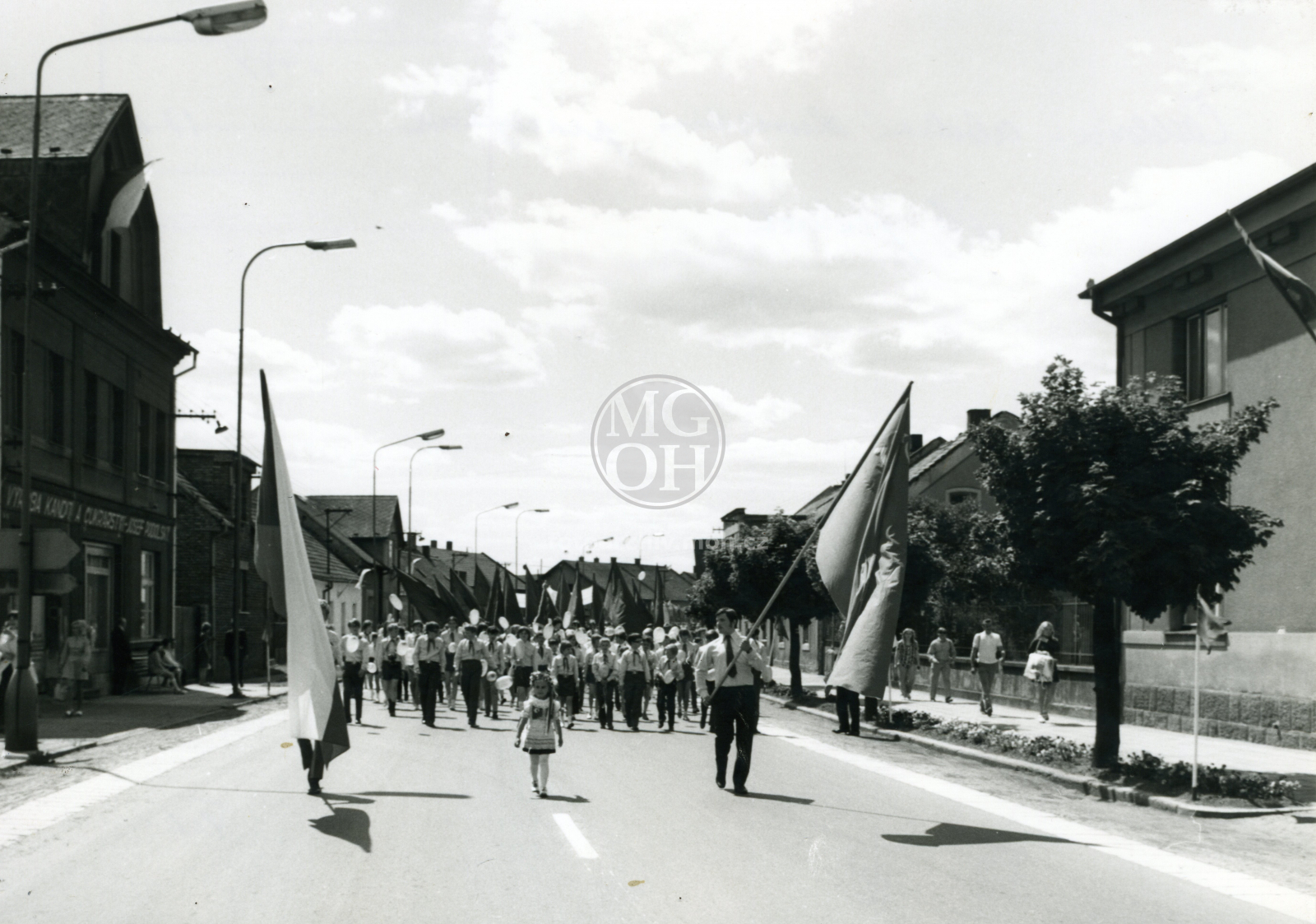 Fotografie - Celookresní shromáždění, odhalení desky Ant. Zápotockého