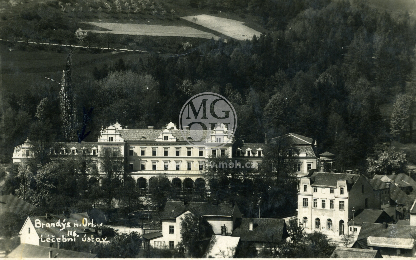 Fotografie - Léčebný ústav - celkový pohled