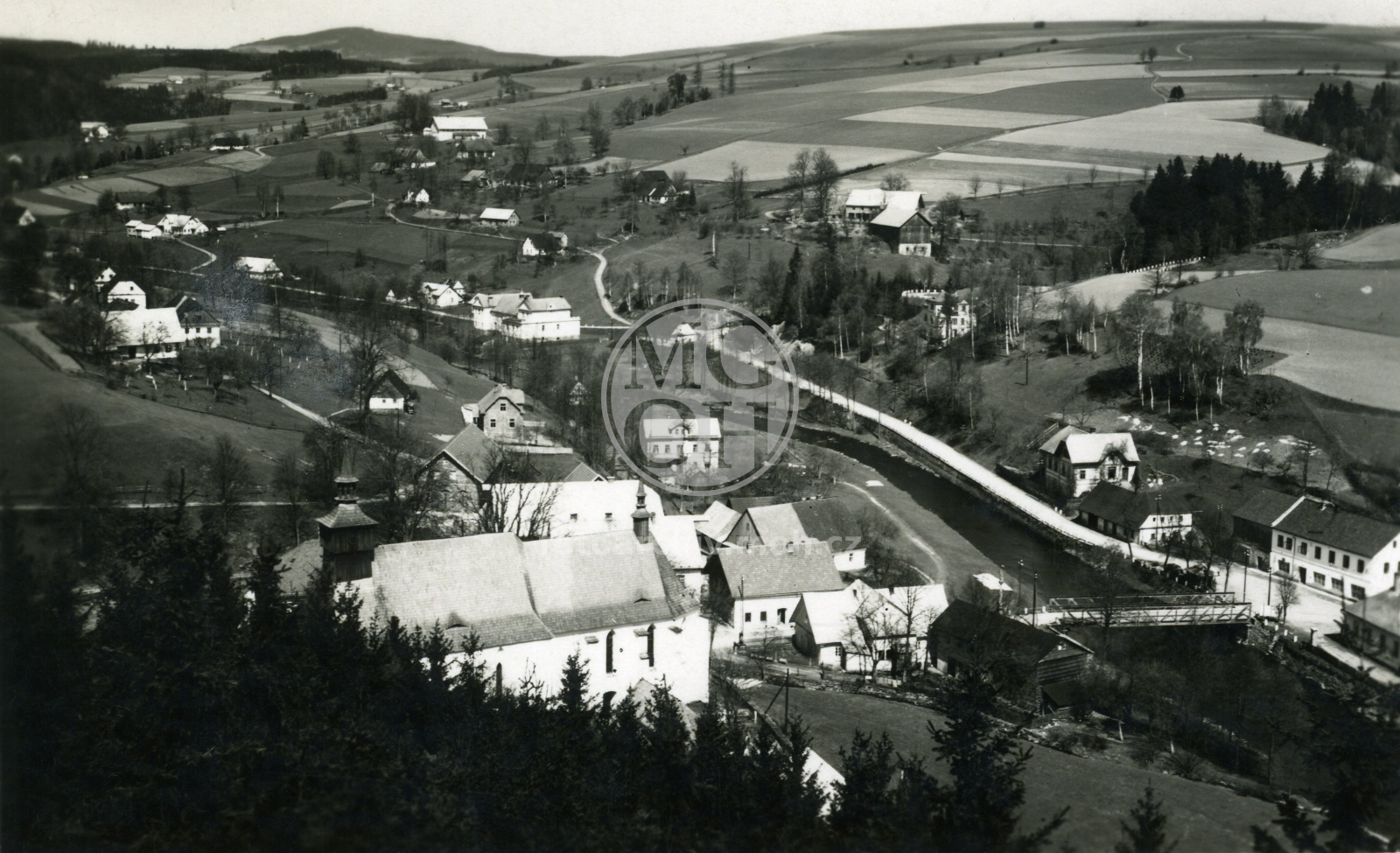 Fotografie - Pohled na obec