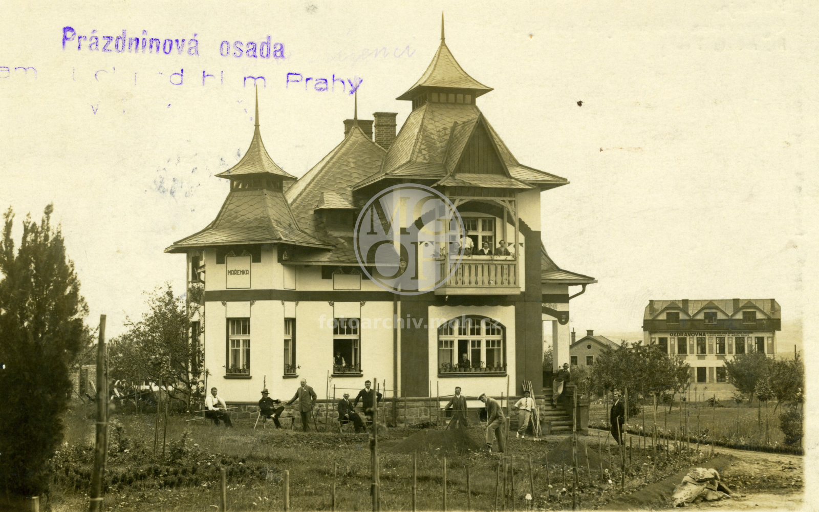 Fotografie - Ozdravovna elektrických podniků hl. města Prahy