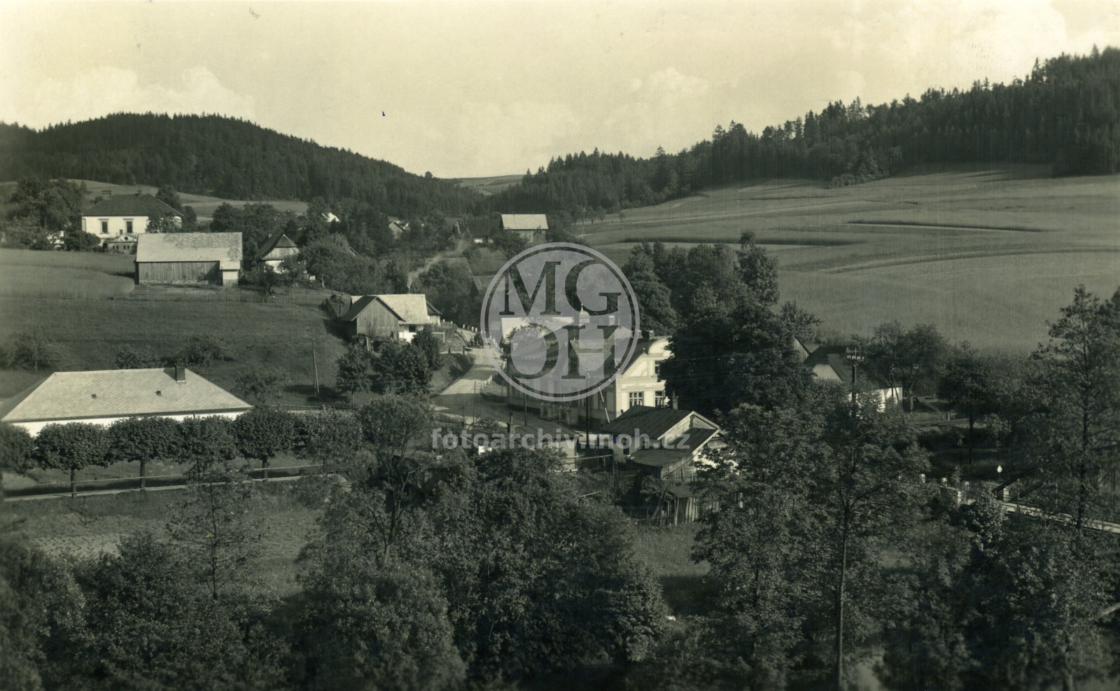 Fotografie - Pohled na obec