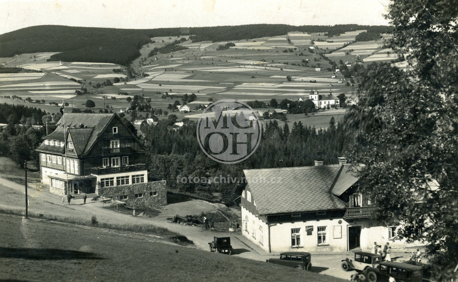 Fotografie - Štemberkova chata Panorama a Jiráskův dům