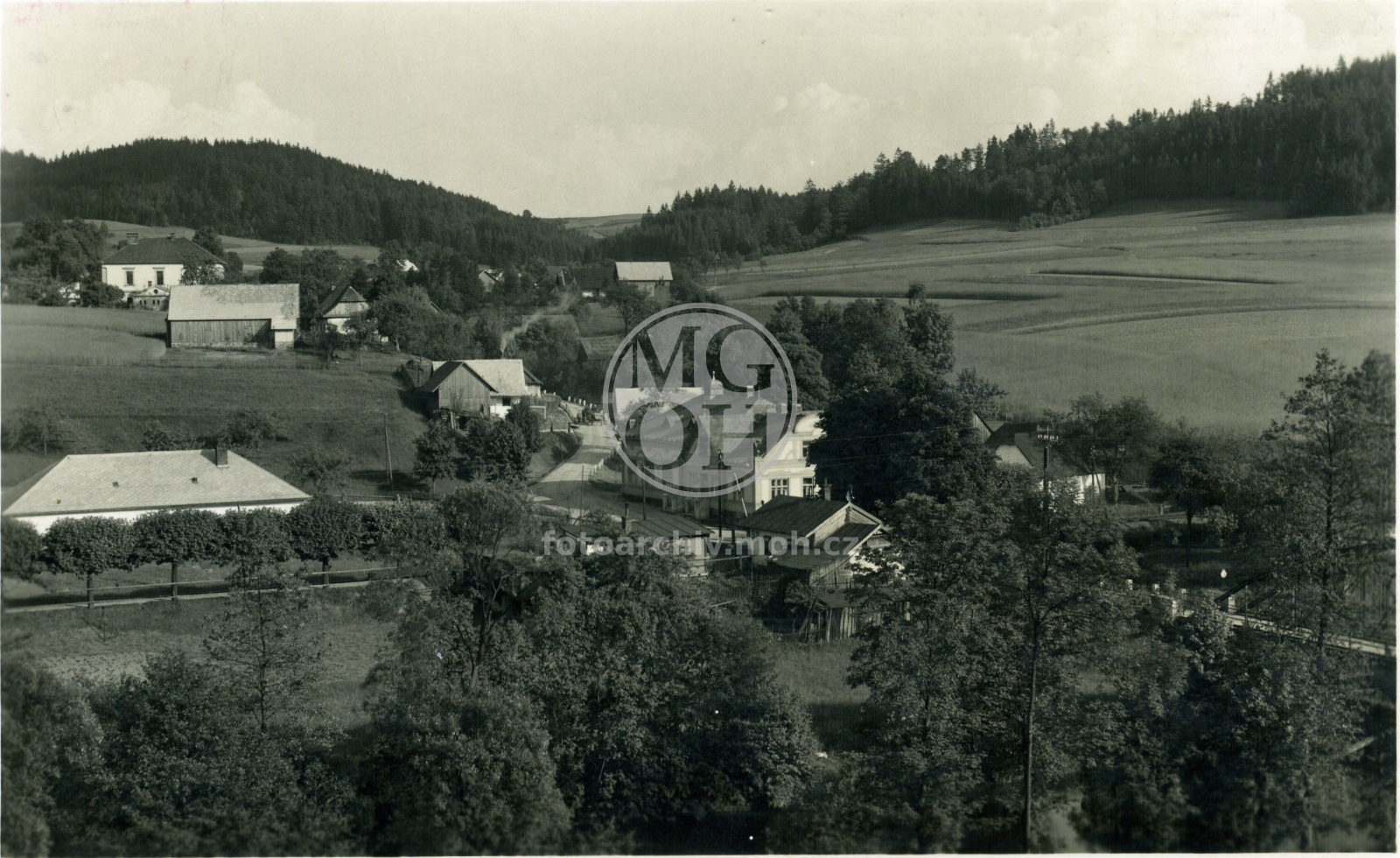 Fotografie - Pohled na obec